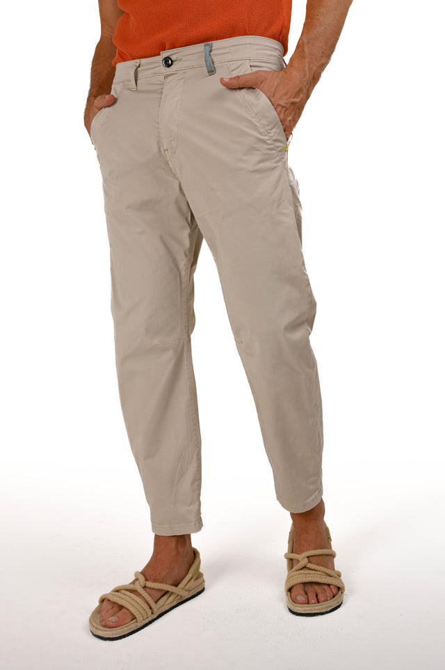 Pantaloni Cotone Uomo PE 2822 Sabbia - Displaj