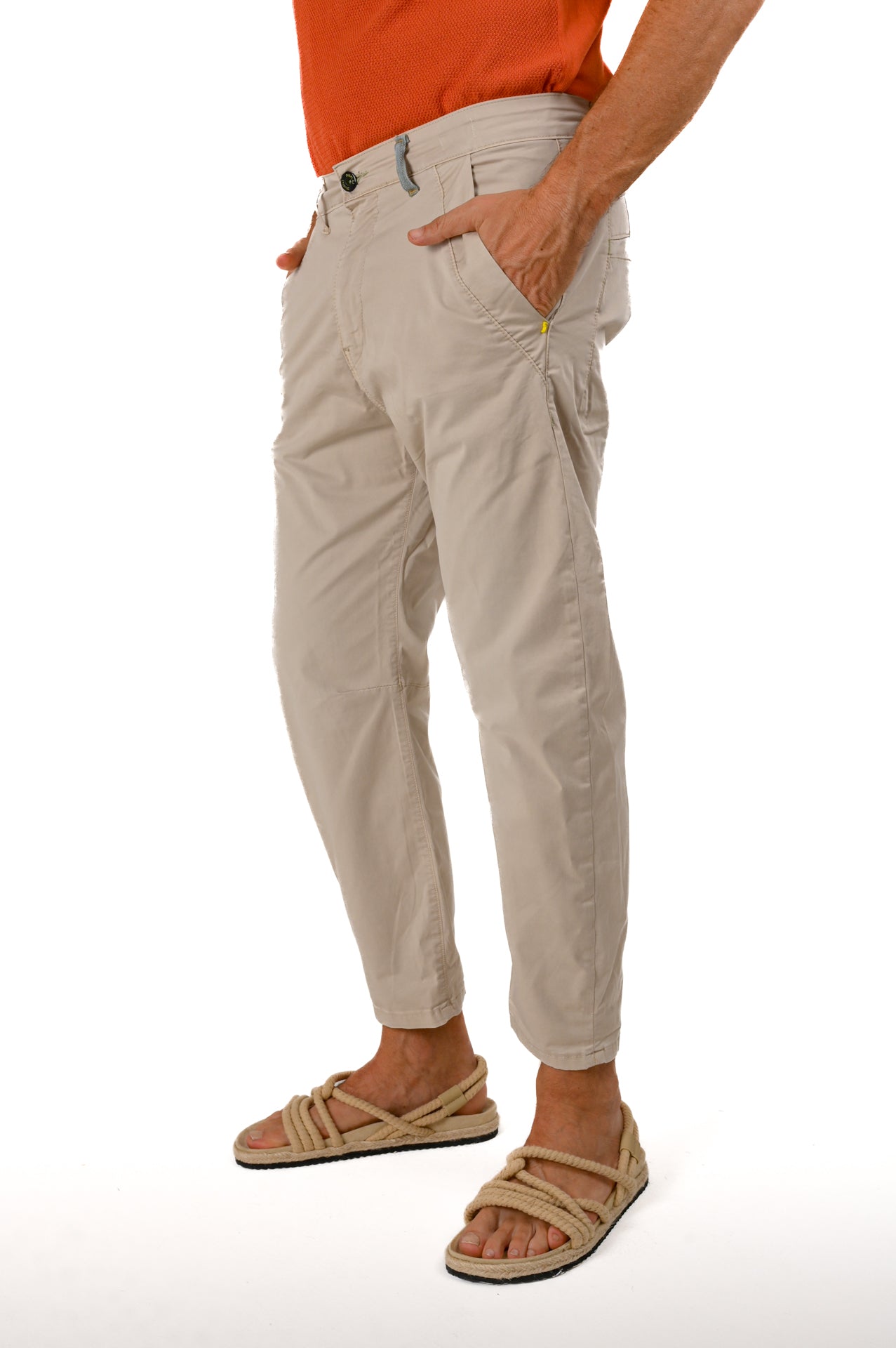 Bronson beige SS22 regular trousers