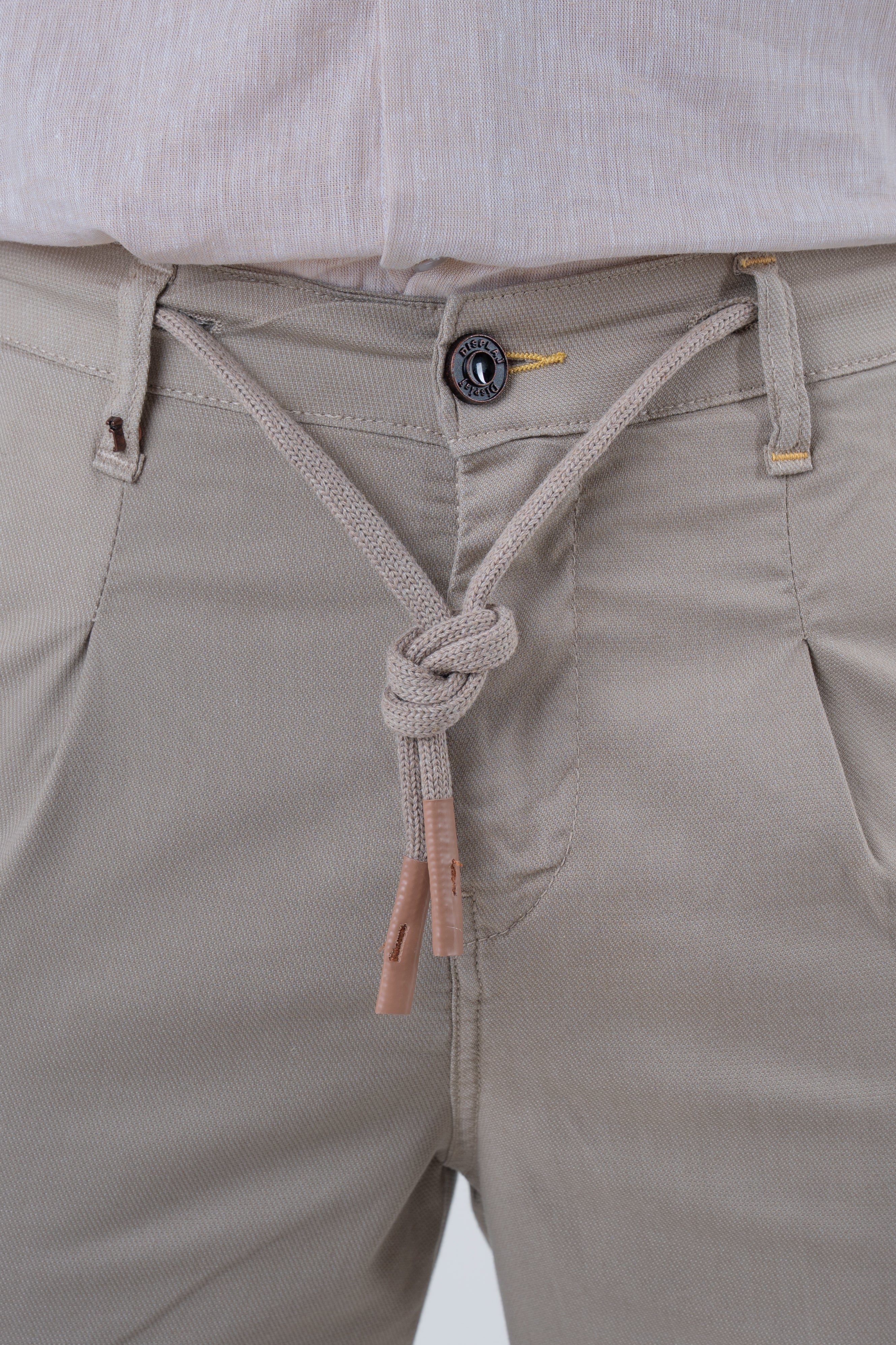 Pantaloni in cotone regular Different Open SS25