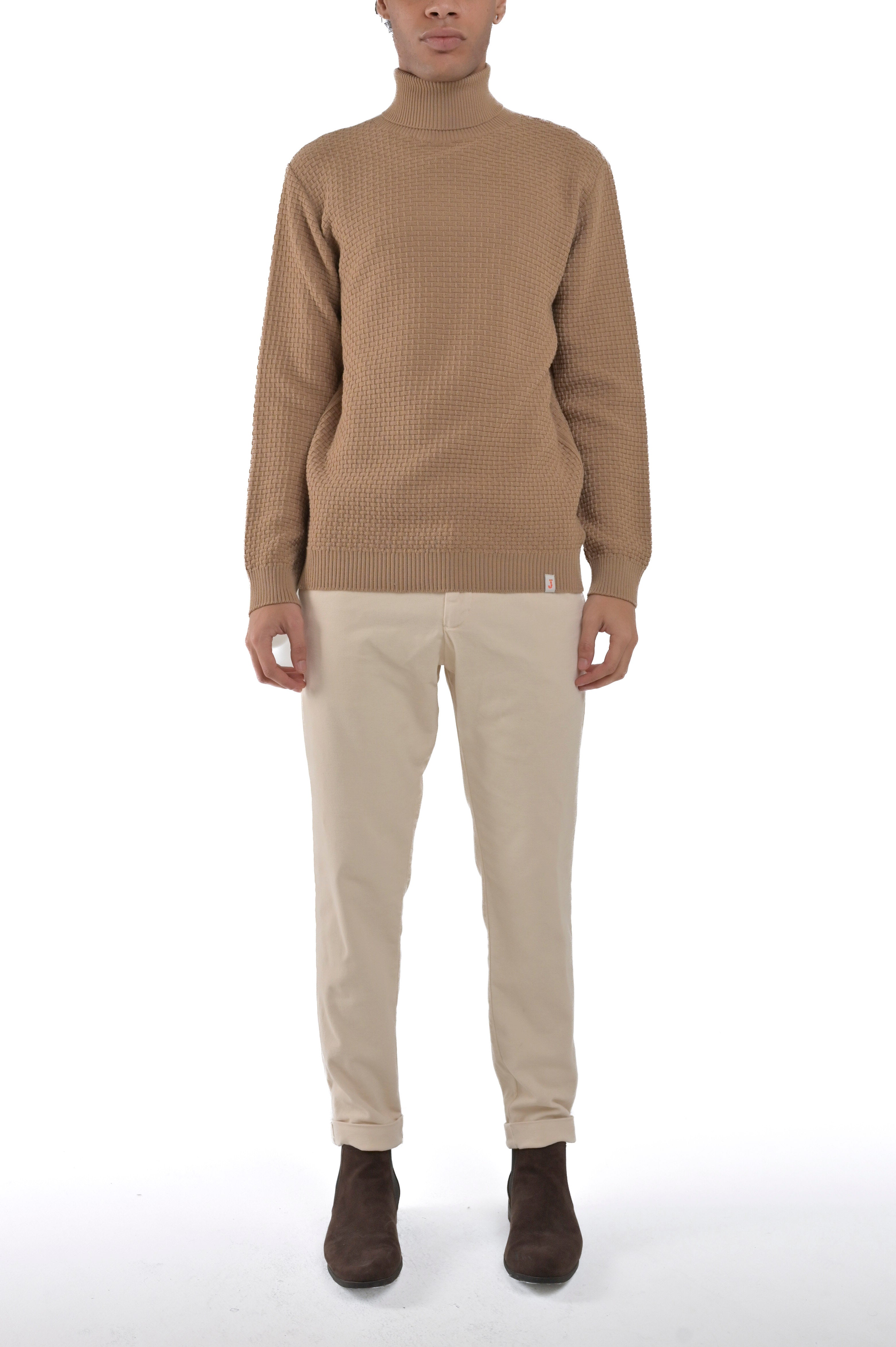 Maglione regular DM 24203 camel FW24/25