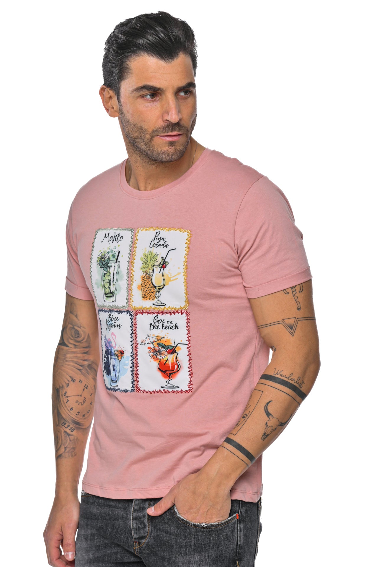 T-shirt con stampa DPE 2325 SS23