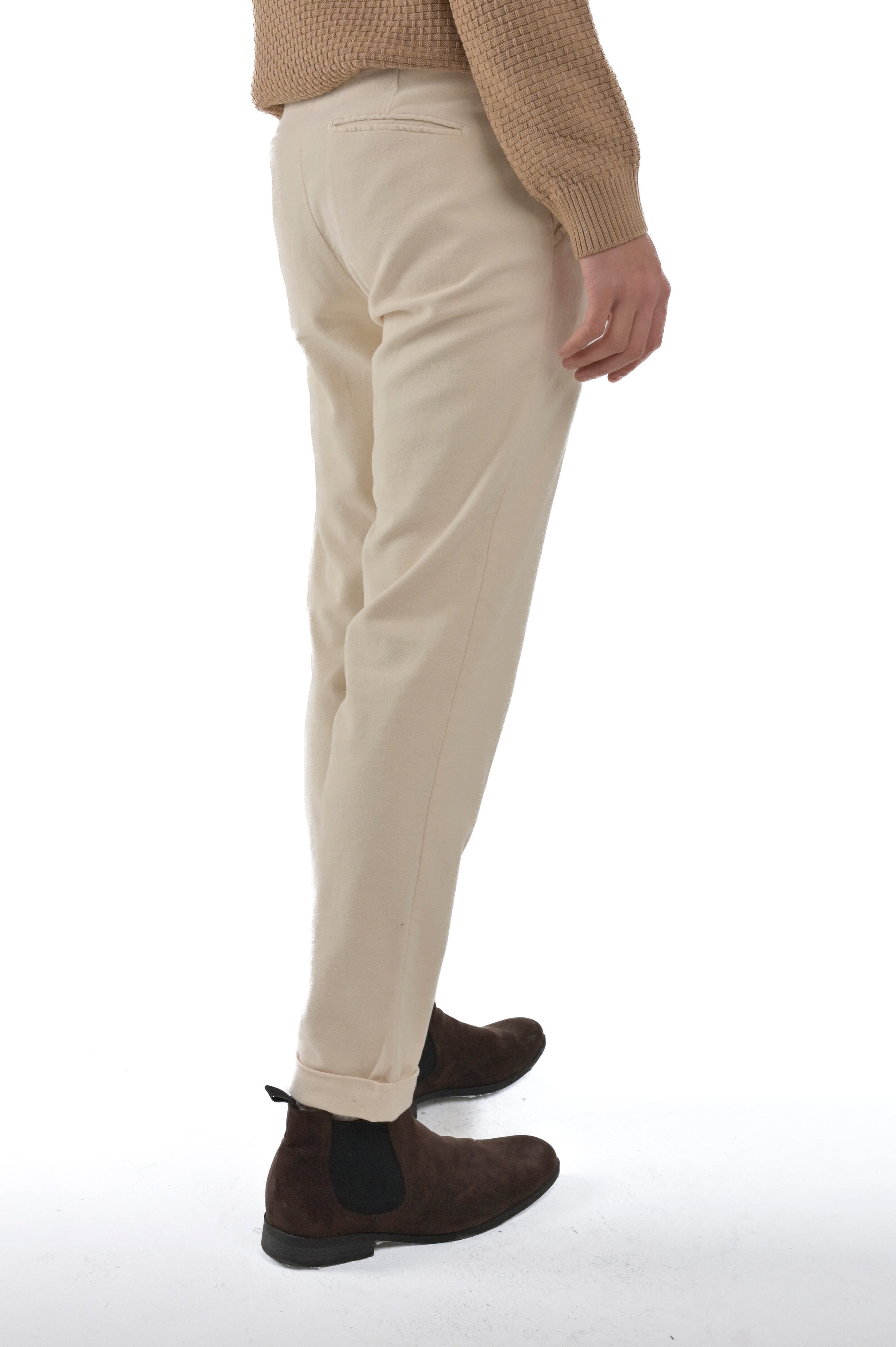 Pantaloni in Velluto Slim Racket