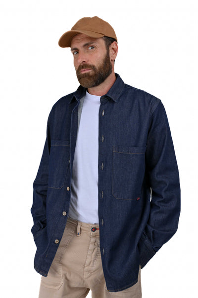 Start BC FW24/25 loose denim shirt