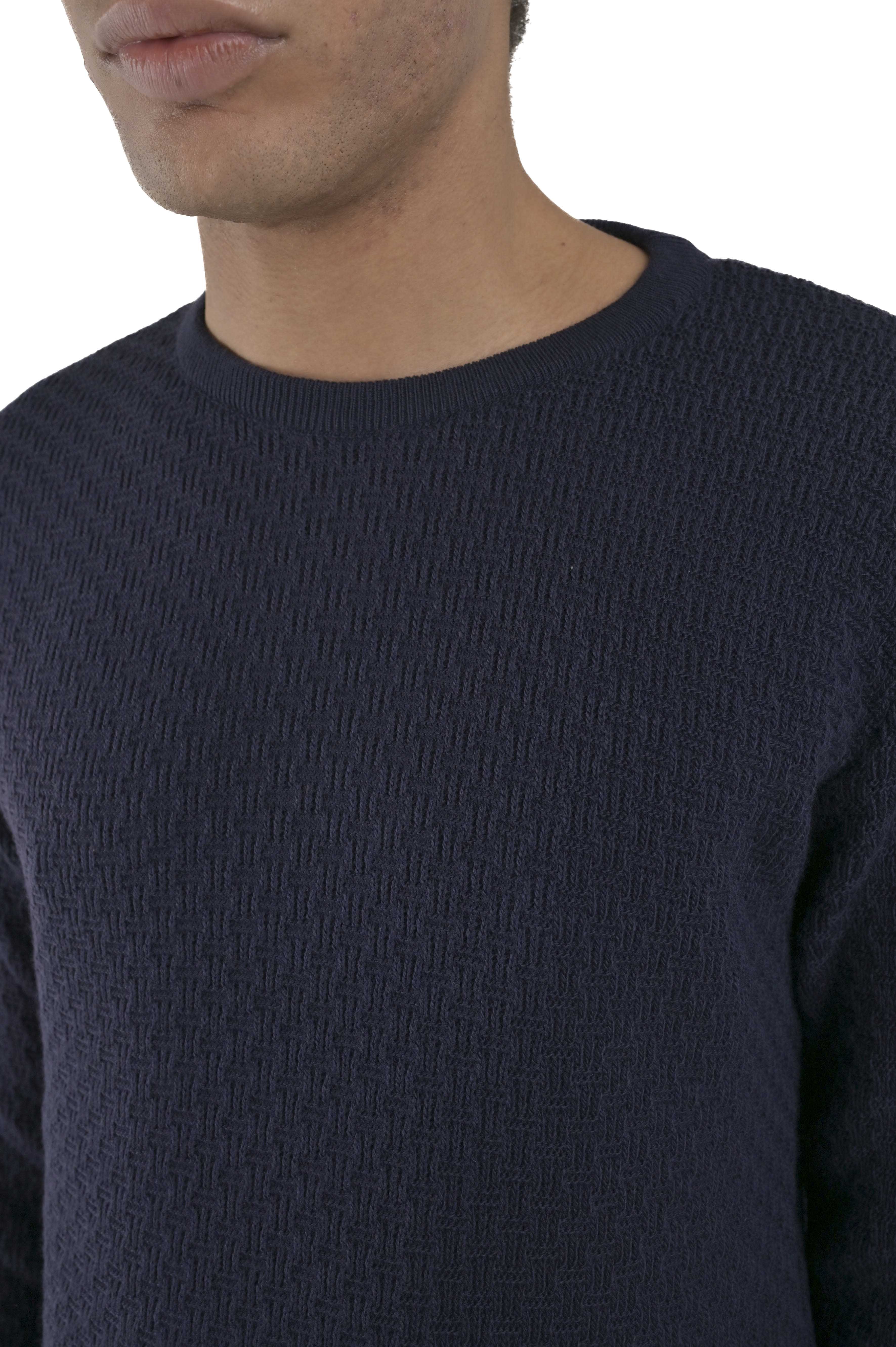 Maglione regular DM 24202 blu FW24/25