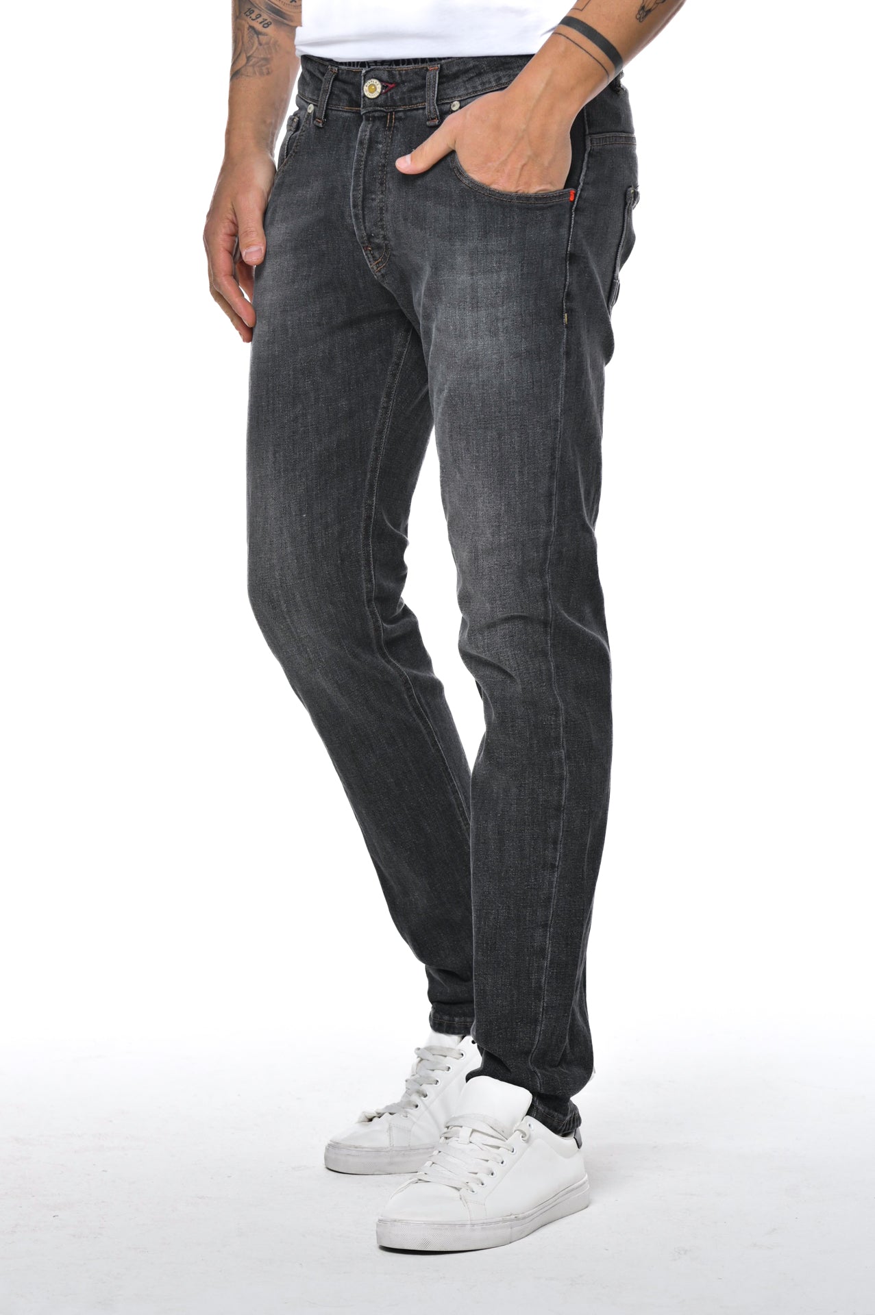 Jeans regular Guzman BLK Music SS23