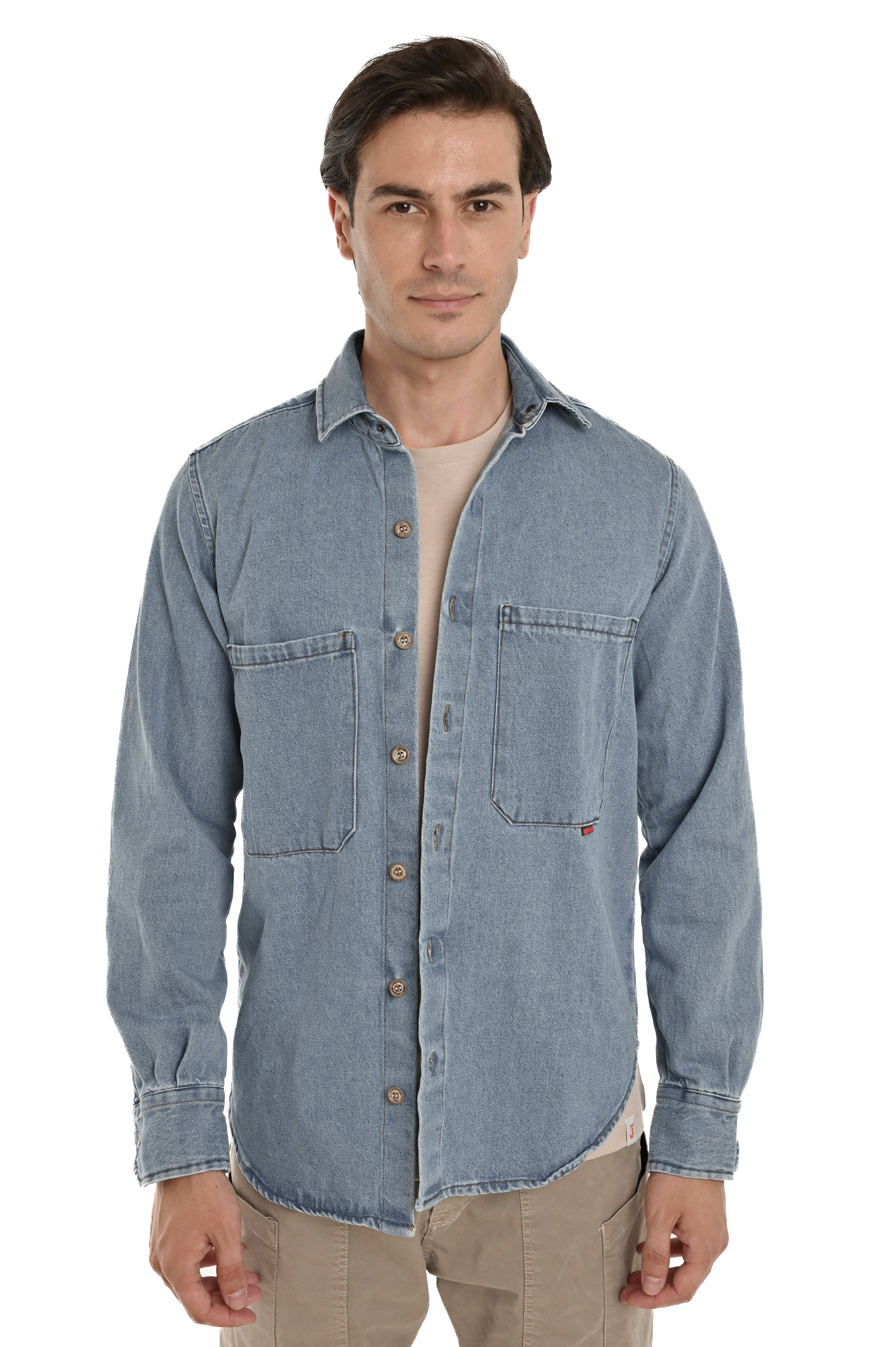 Camicia Denim regular Start S.Bleach SS25