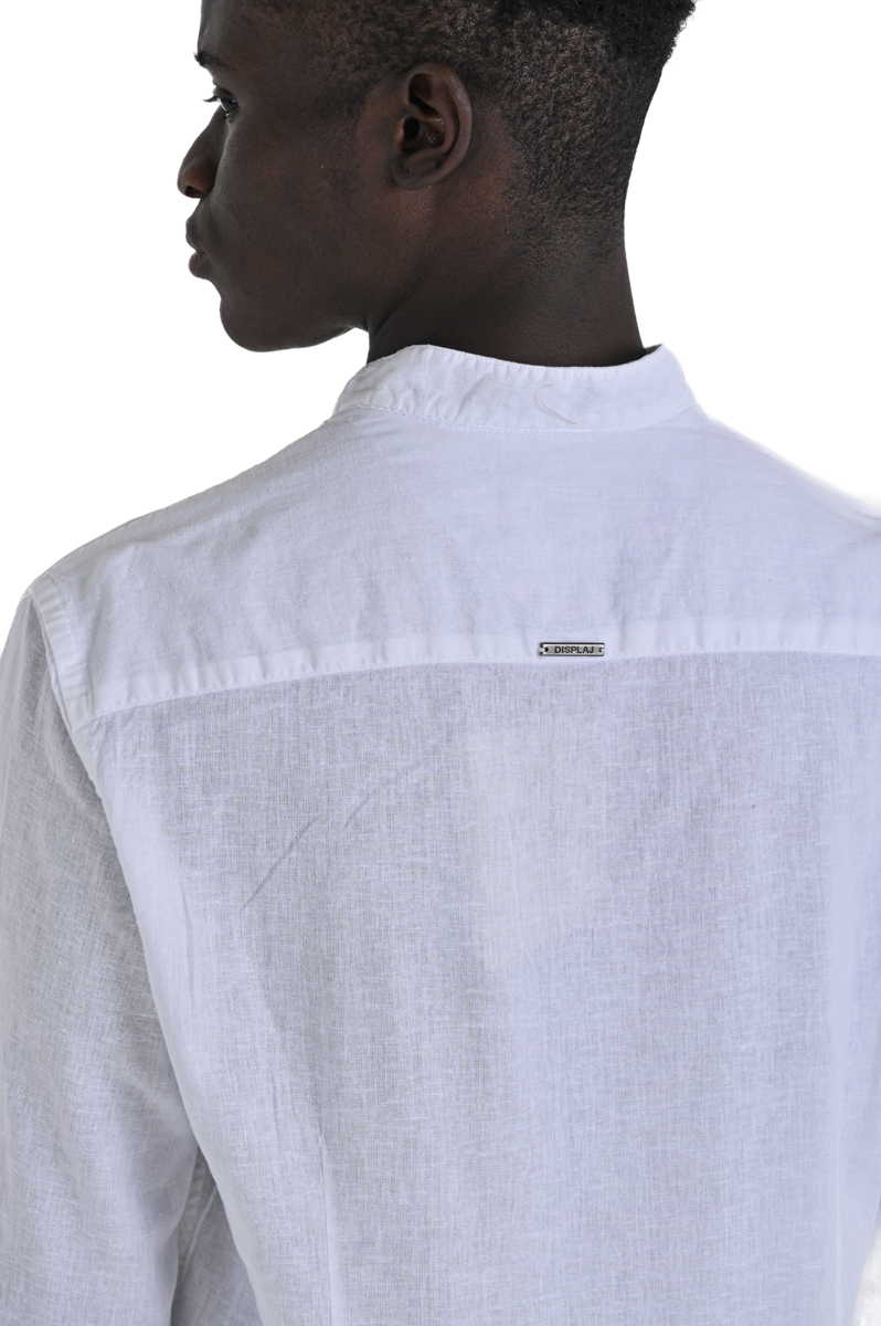 Camicia in lino regular Tom Lino Bianco SS26