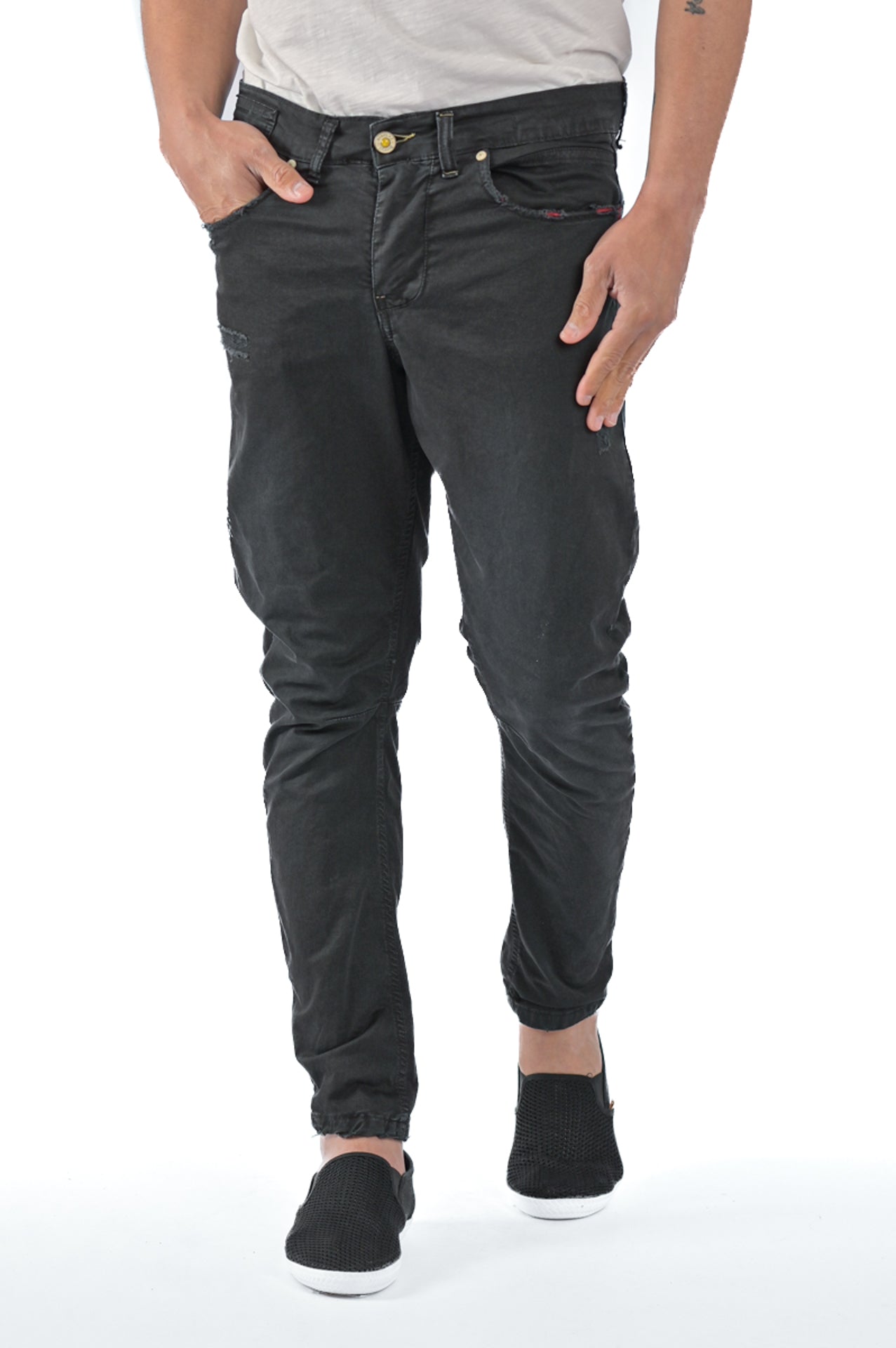 Pantaloni in cotone tapered Kron AM3 SS23