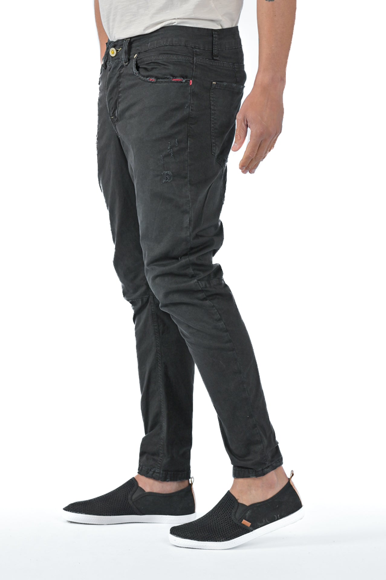 Pantaloni in cotone tapered Kron AM3 SS23