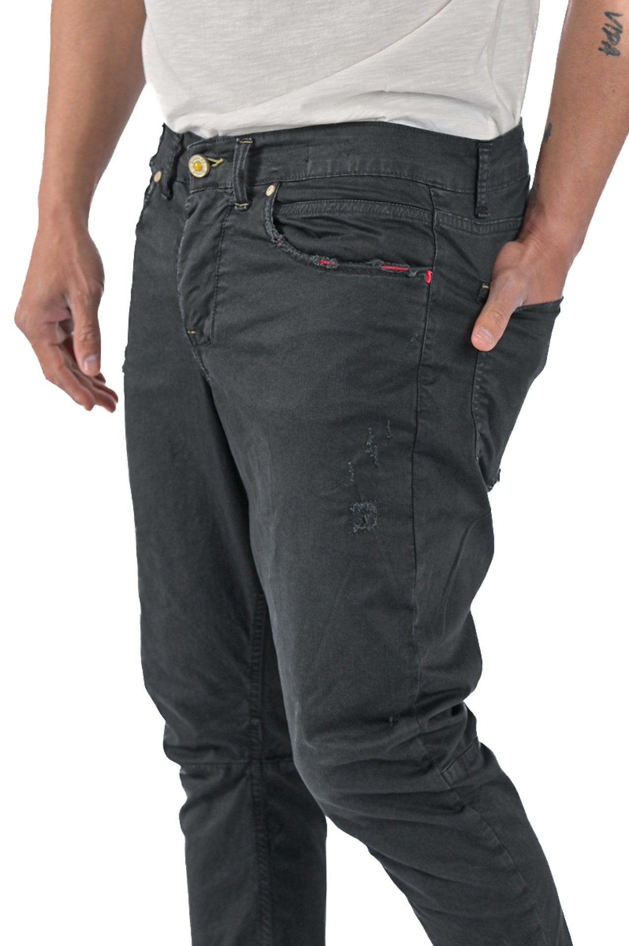 Pantaloni in cotone tapered Kron AM3 SS23