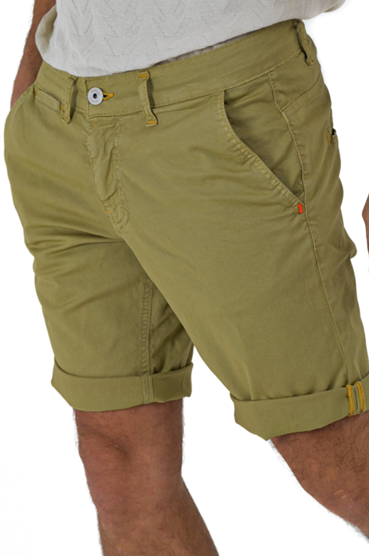 Bermuda in cotone slim Cristian Raso Nespola SS26