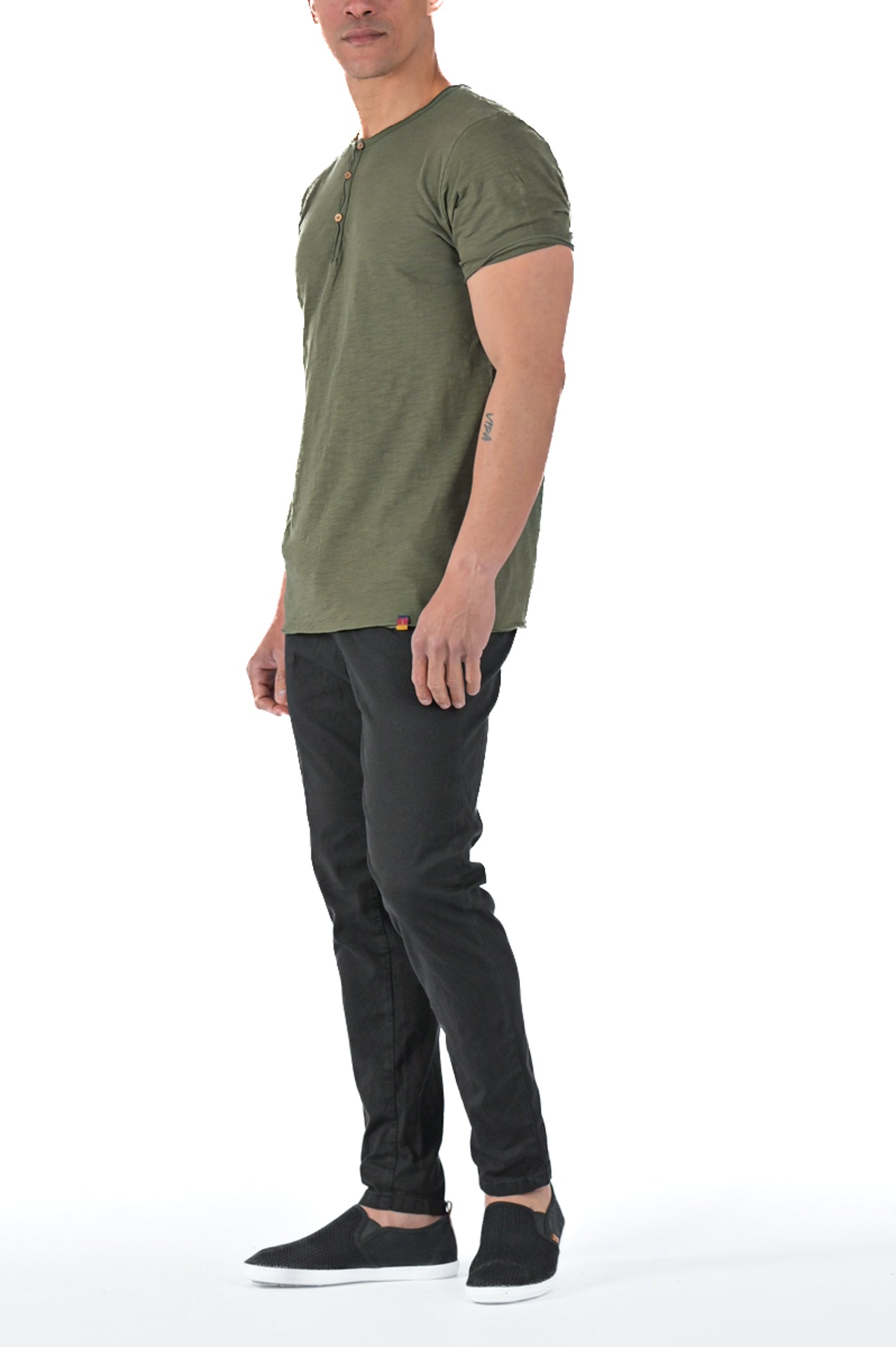 T-shirt regular DPE 2315 militare SS24