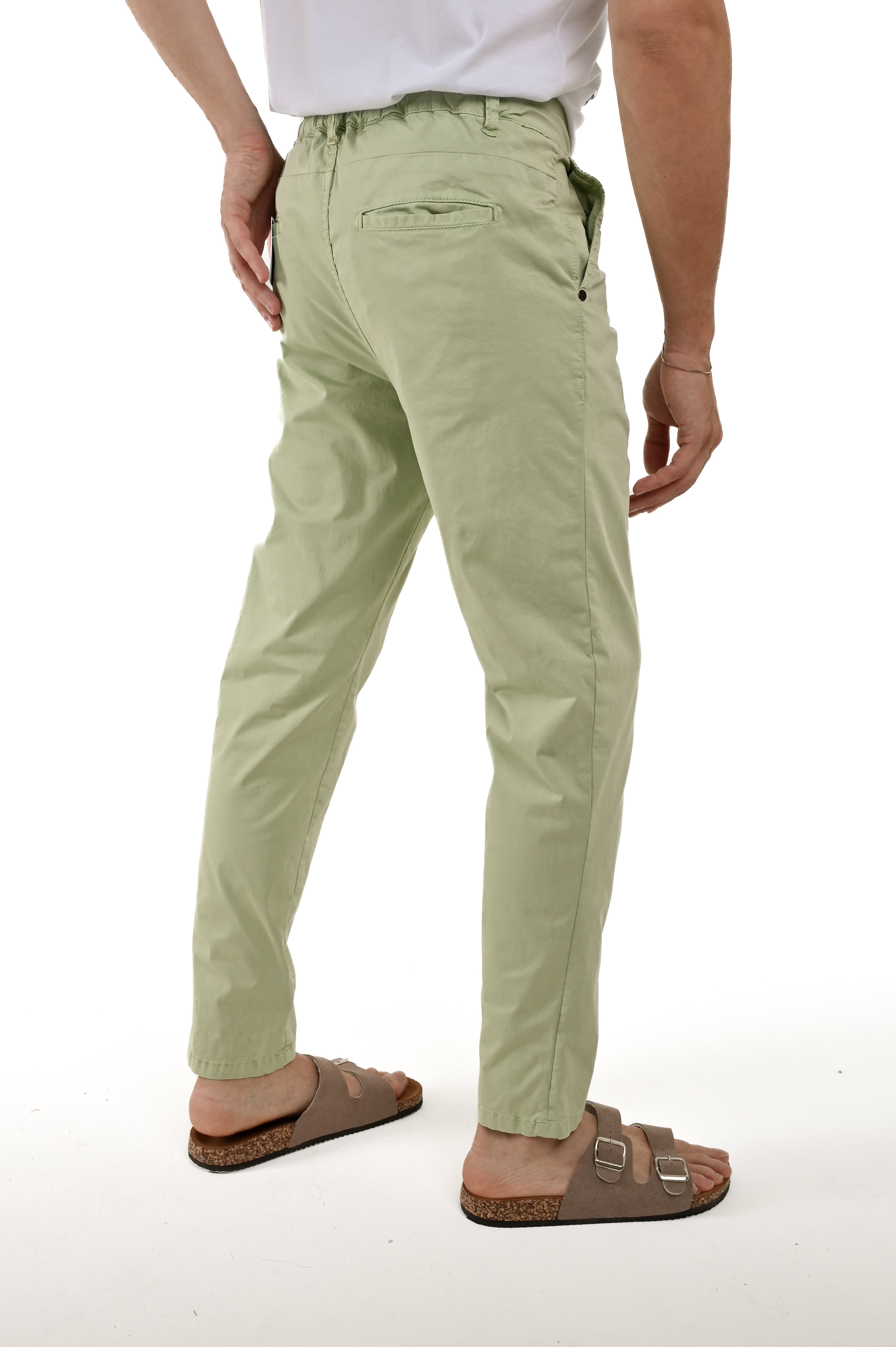 Pantaloni in cotone regular Different Raso V.103 SS25