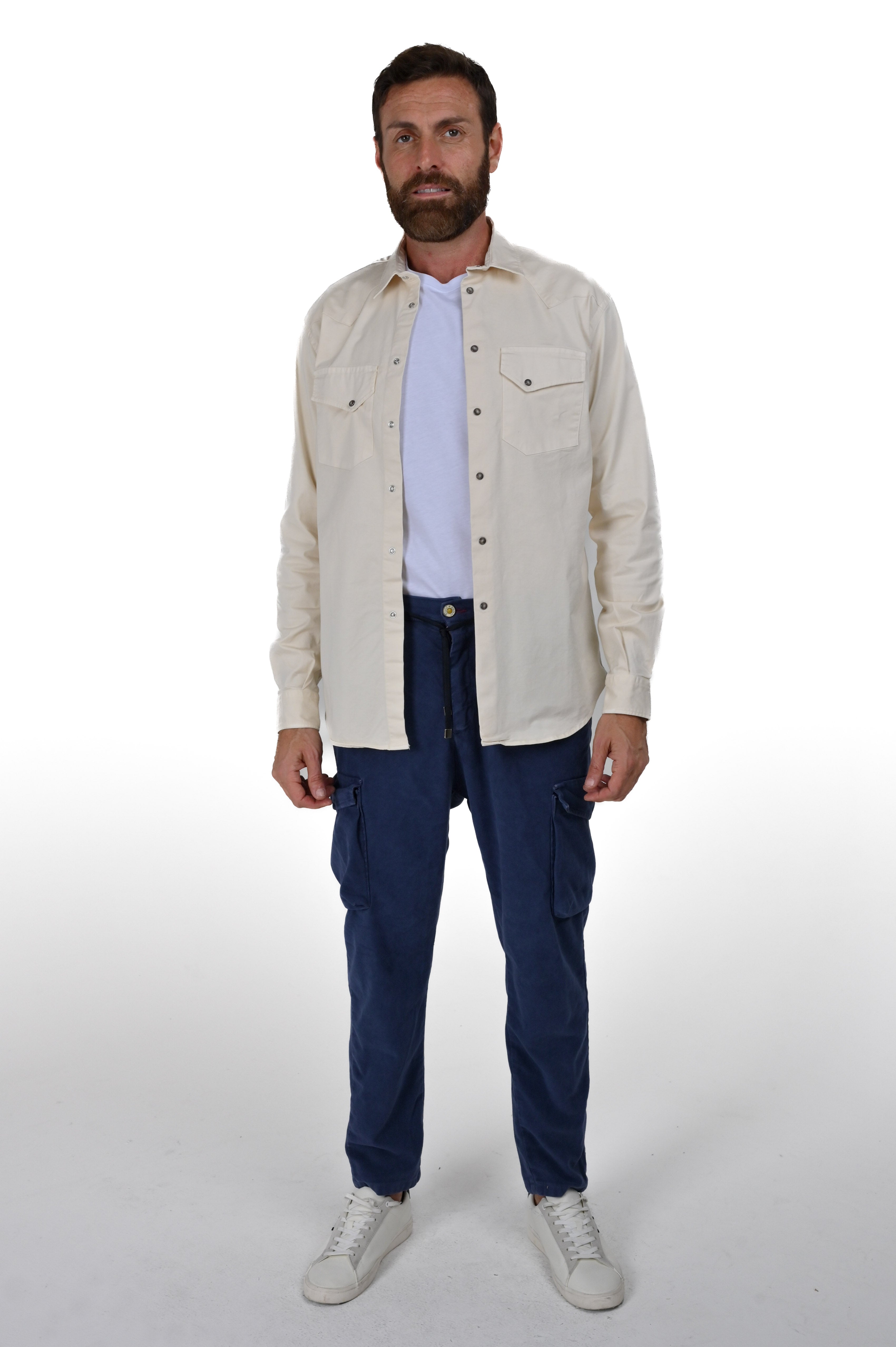 Camicia in cotone regular Spy Bull FW24/25