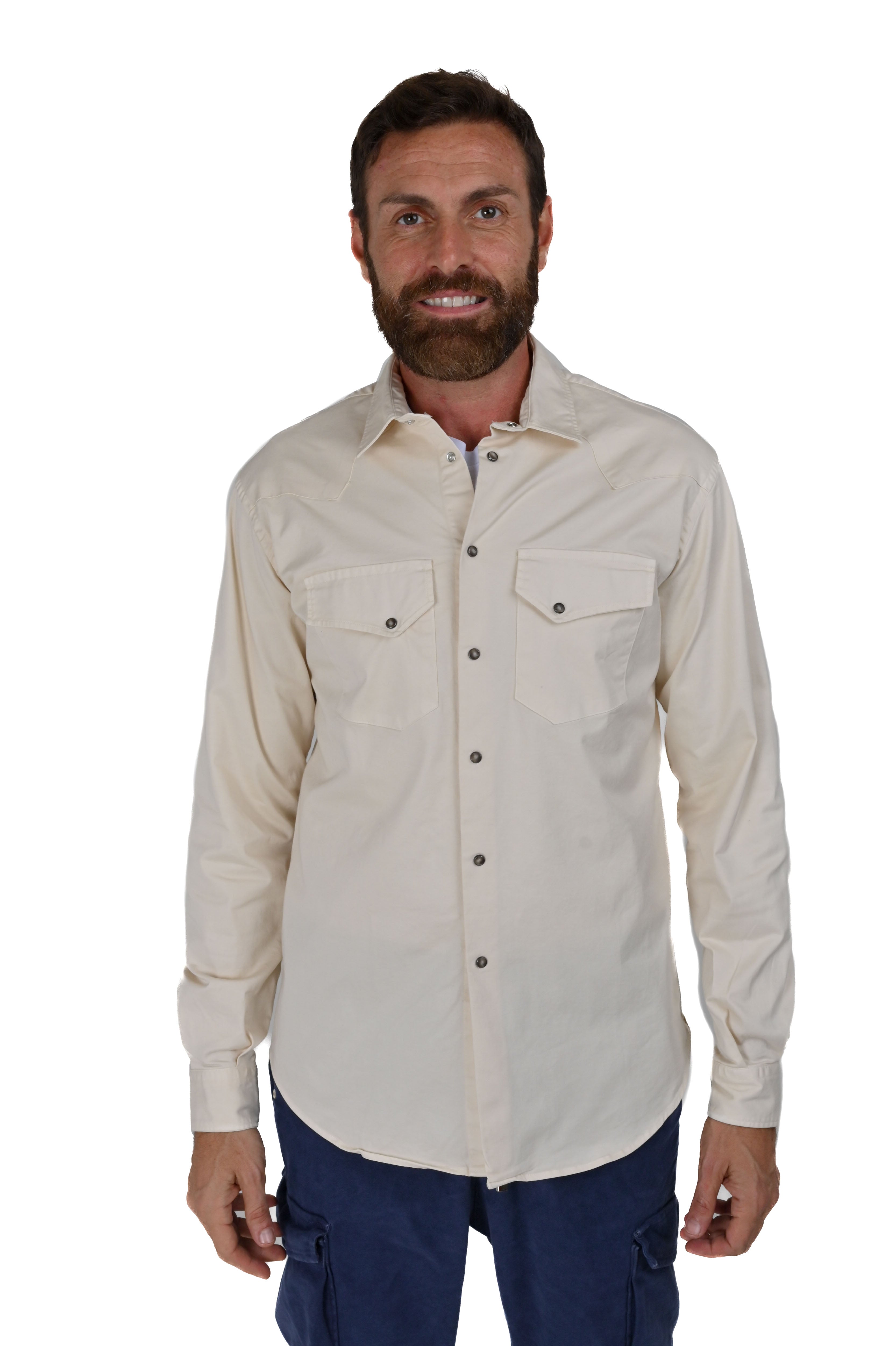 Camicia in cotone regular Spy Bull FW24/25