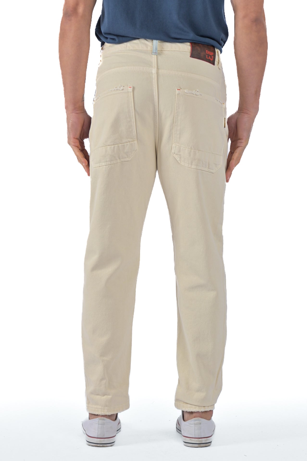 Loose Pop Bull Cream SS23 trousers