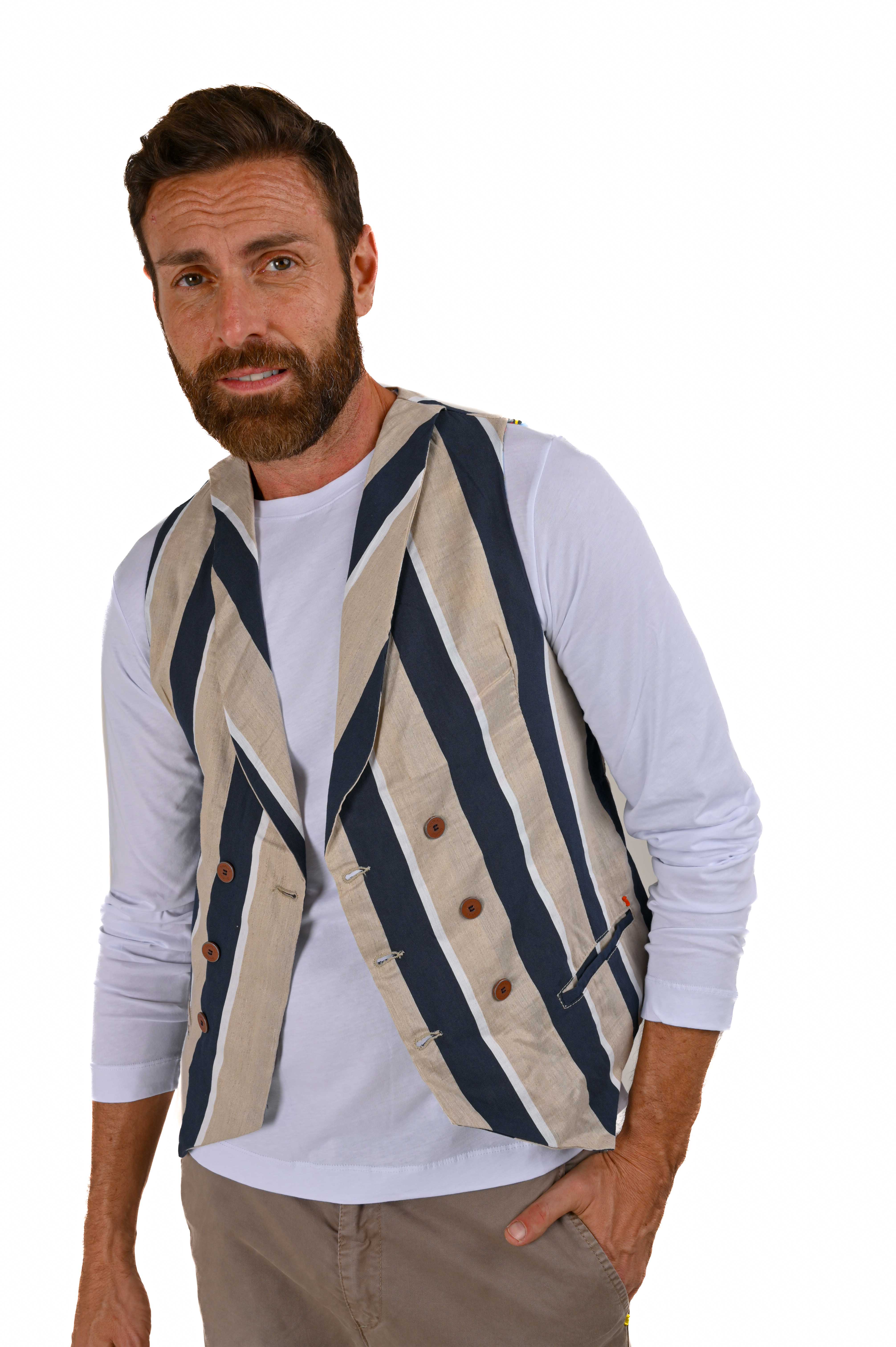 Gilet in cotone regular Boat SS22