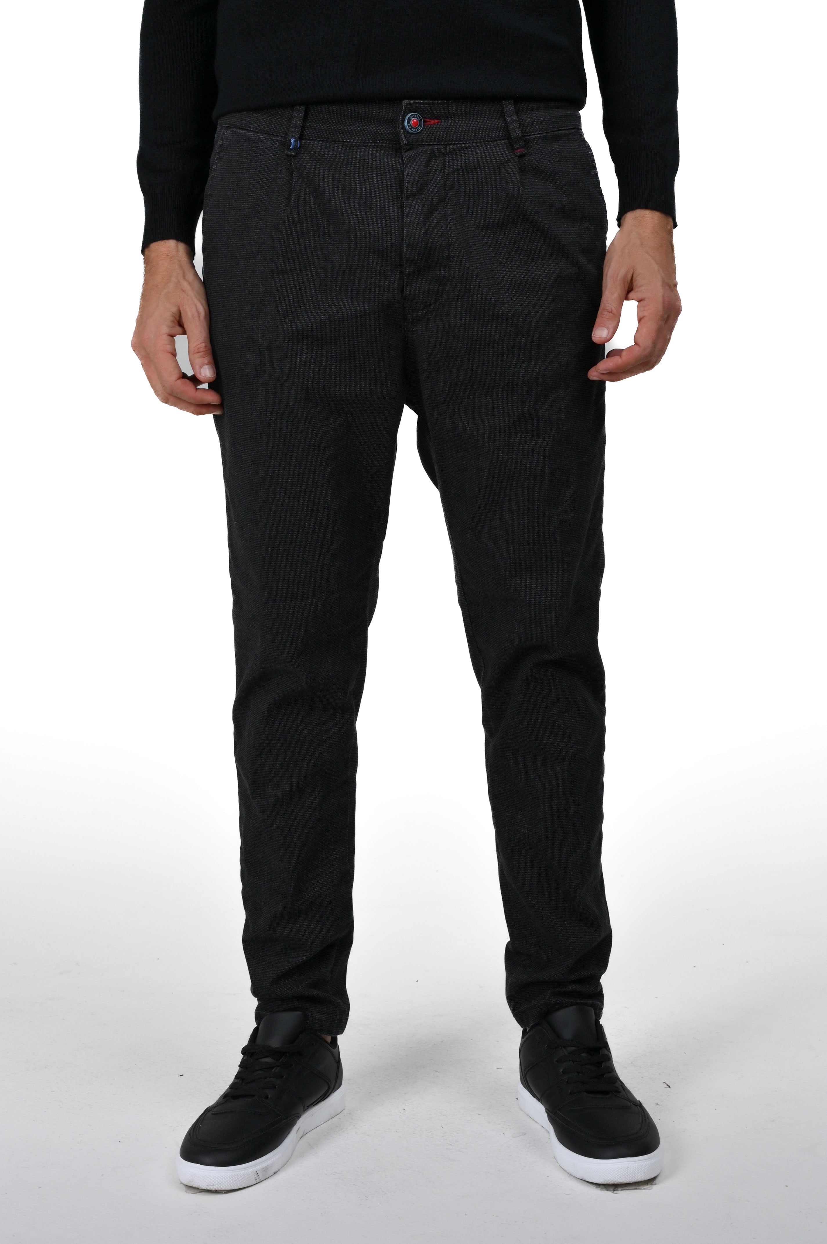 Pantaloni tapered New Private River FW23/24