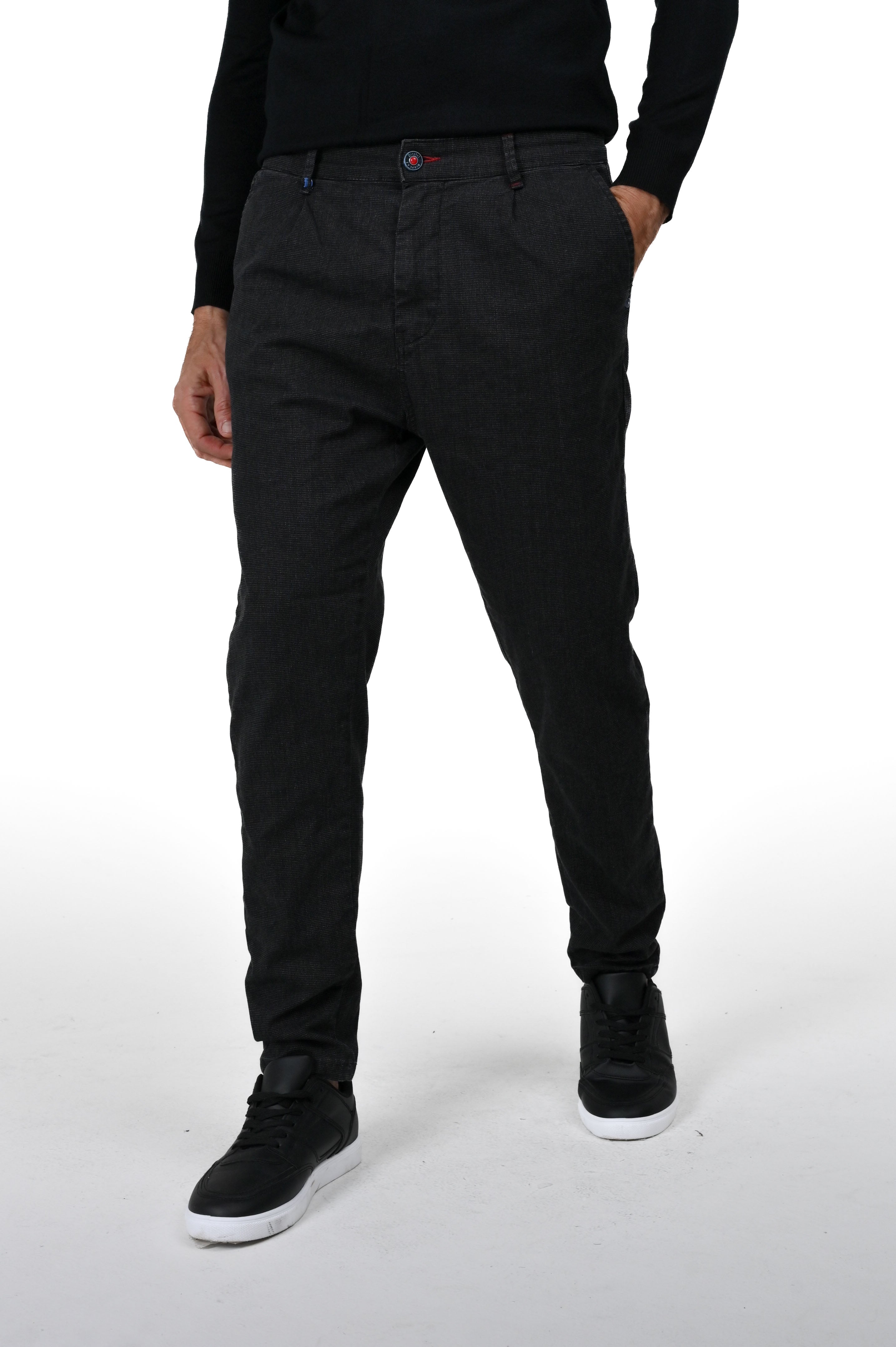 Pantaloni tapered New Private River FW23/24