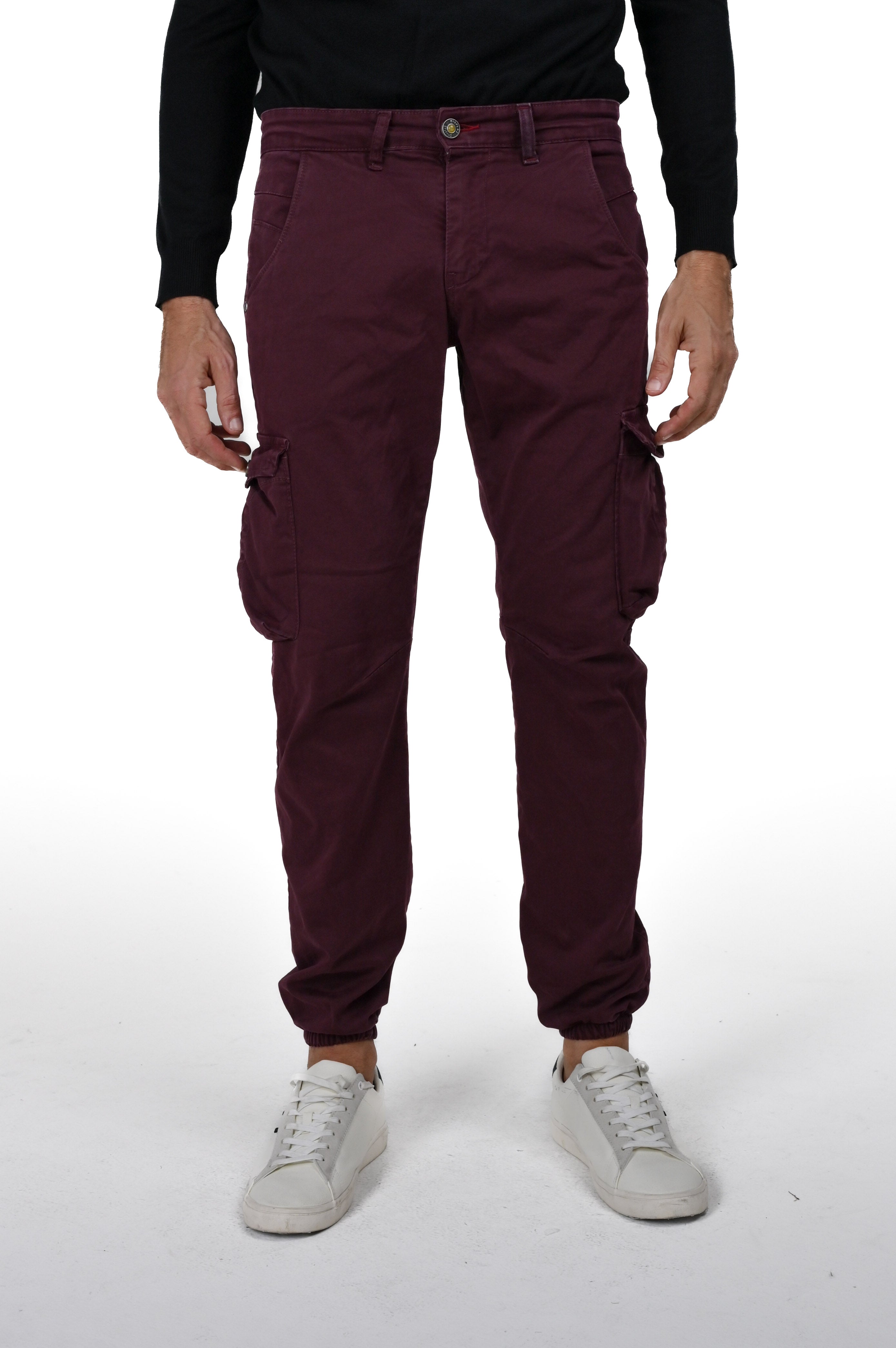 Pantaloni in cotone slim Cezanne Molla FW23/24