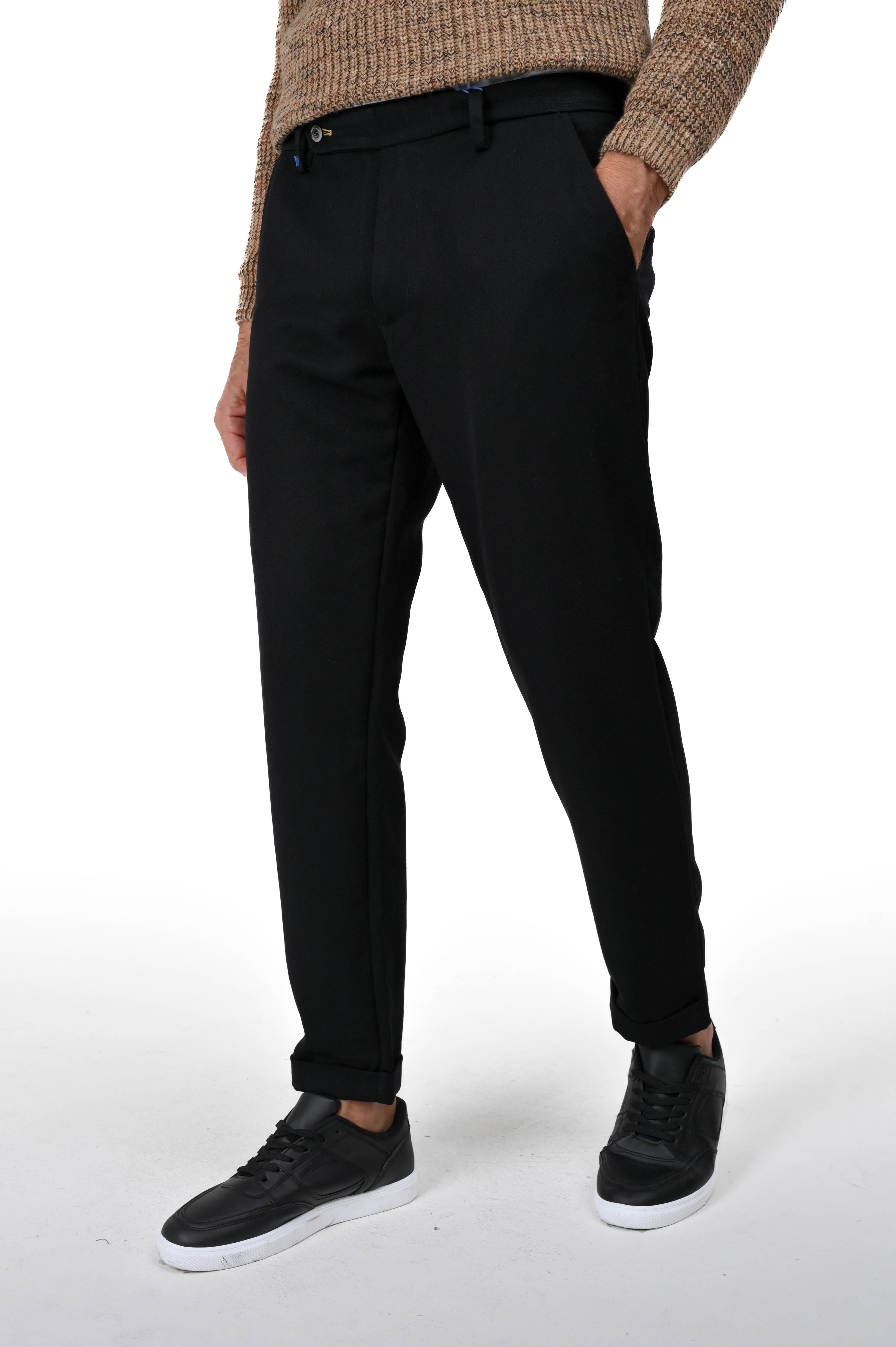Pantaloni classici slim Racket Wool FW24/25