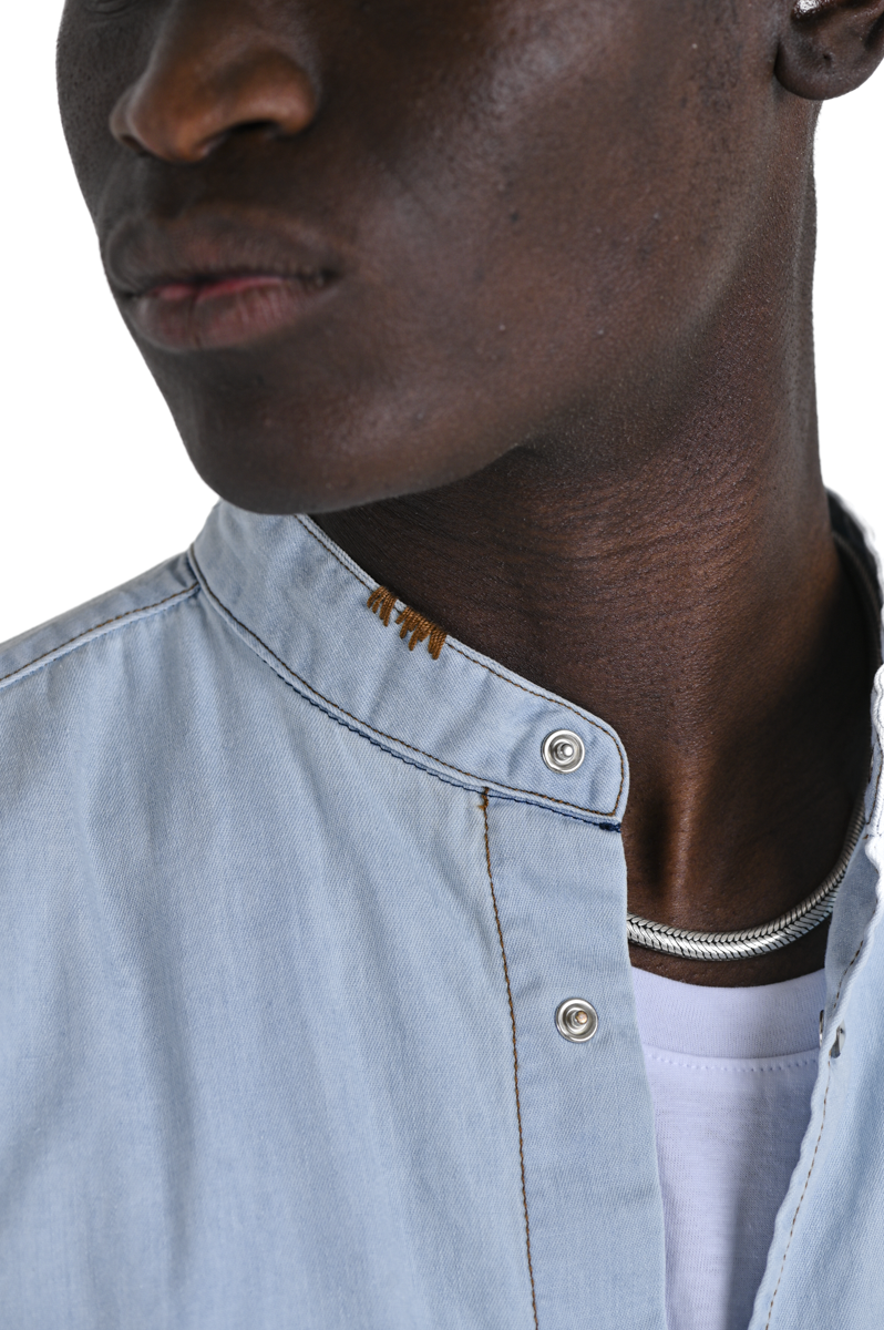 Leo ST Blitz SS25 regular denim shirt