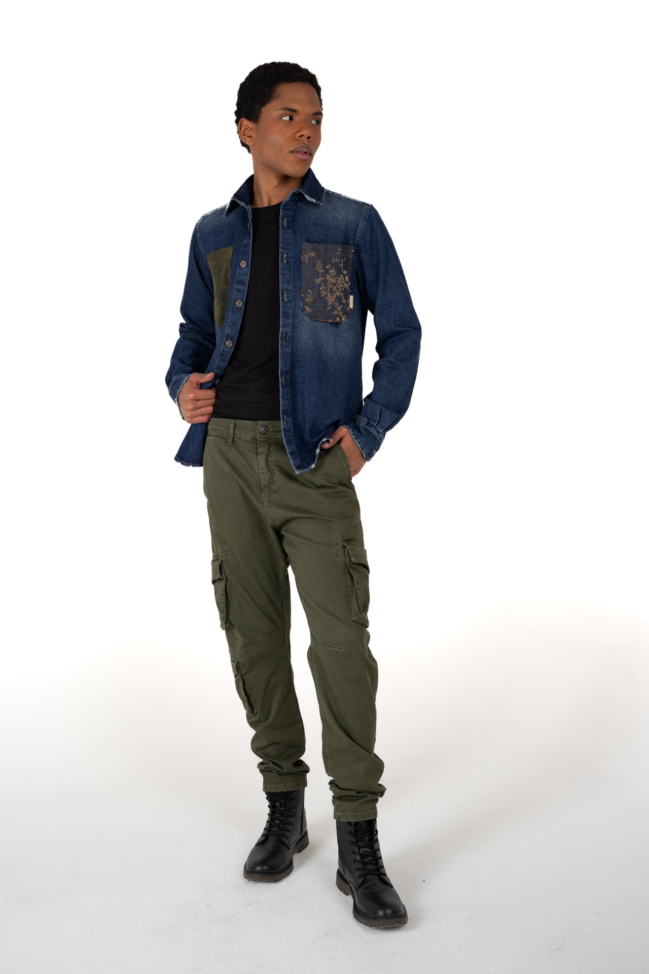 Pantaloni Regular Since Verde