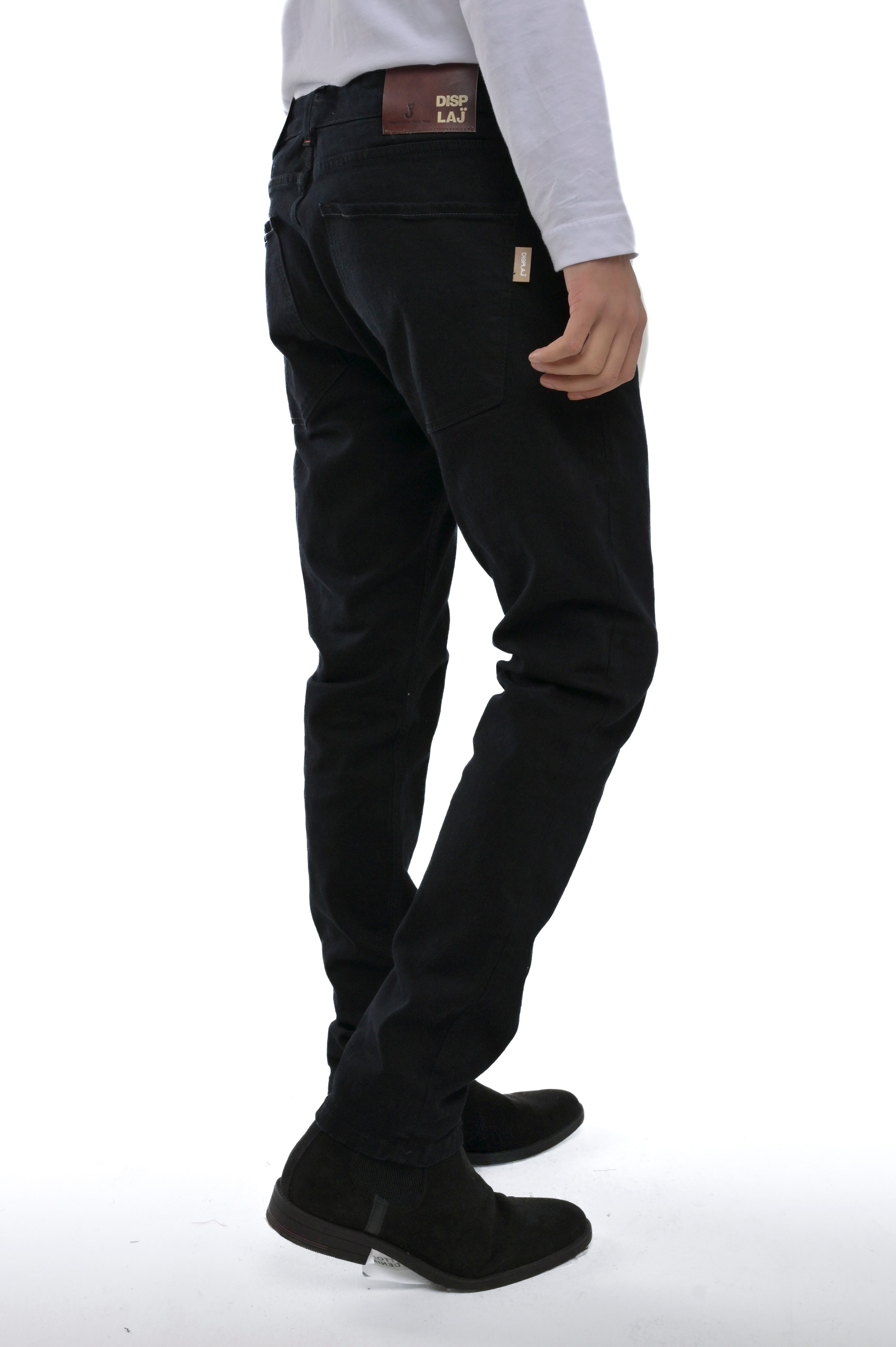 Pantaloni in cotone slim Rally AI19 nero FW24/25