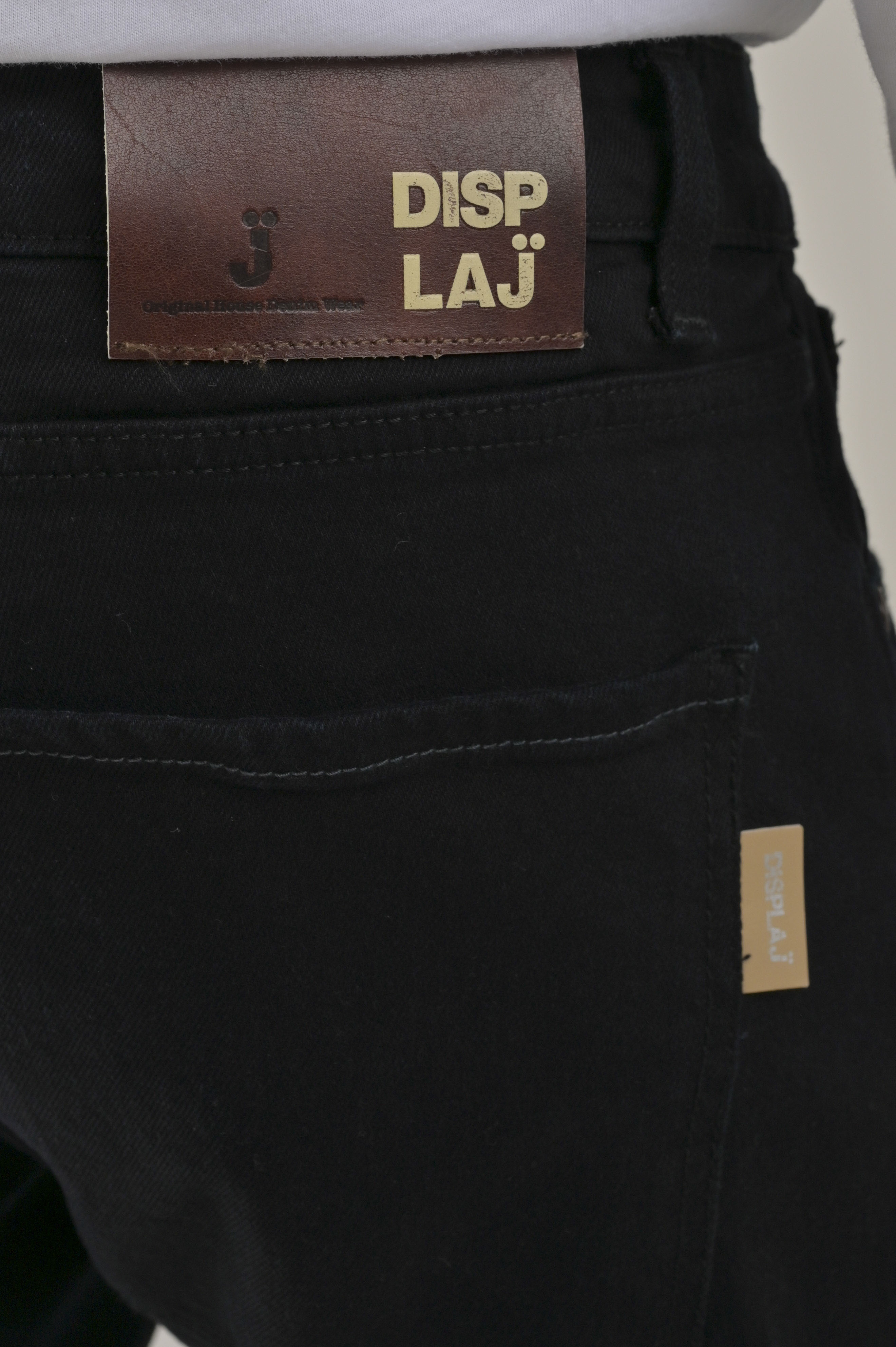 Pantaloni in cotone slim Rally AI19 nero FW24/25