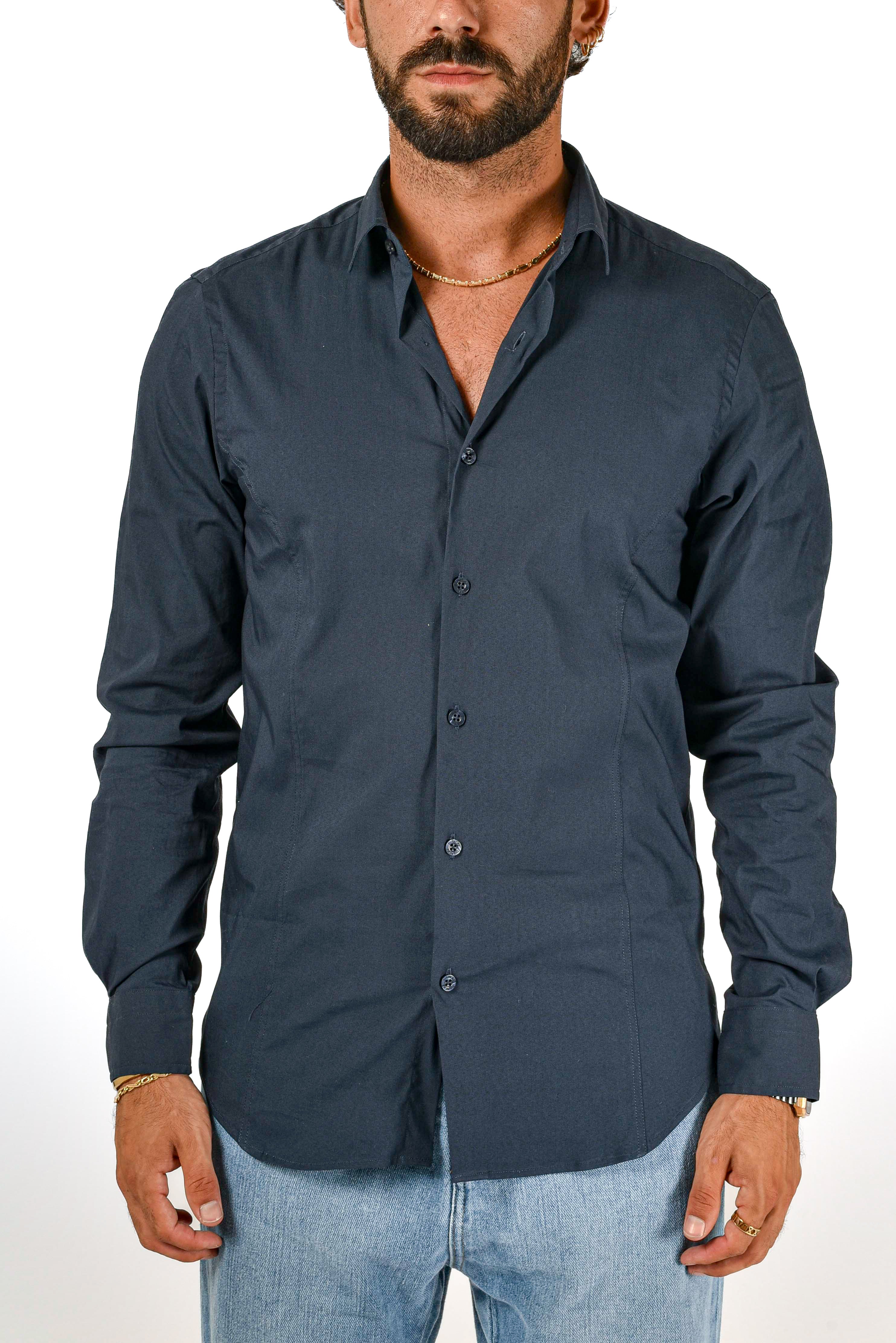 Camicia slim Rod