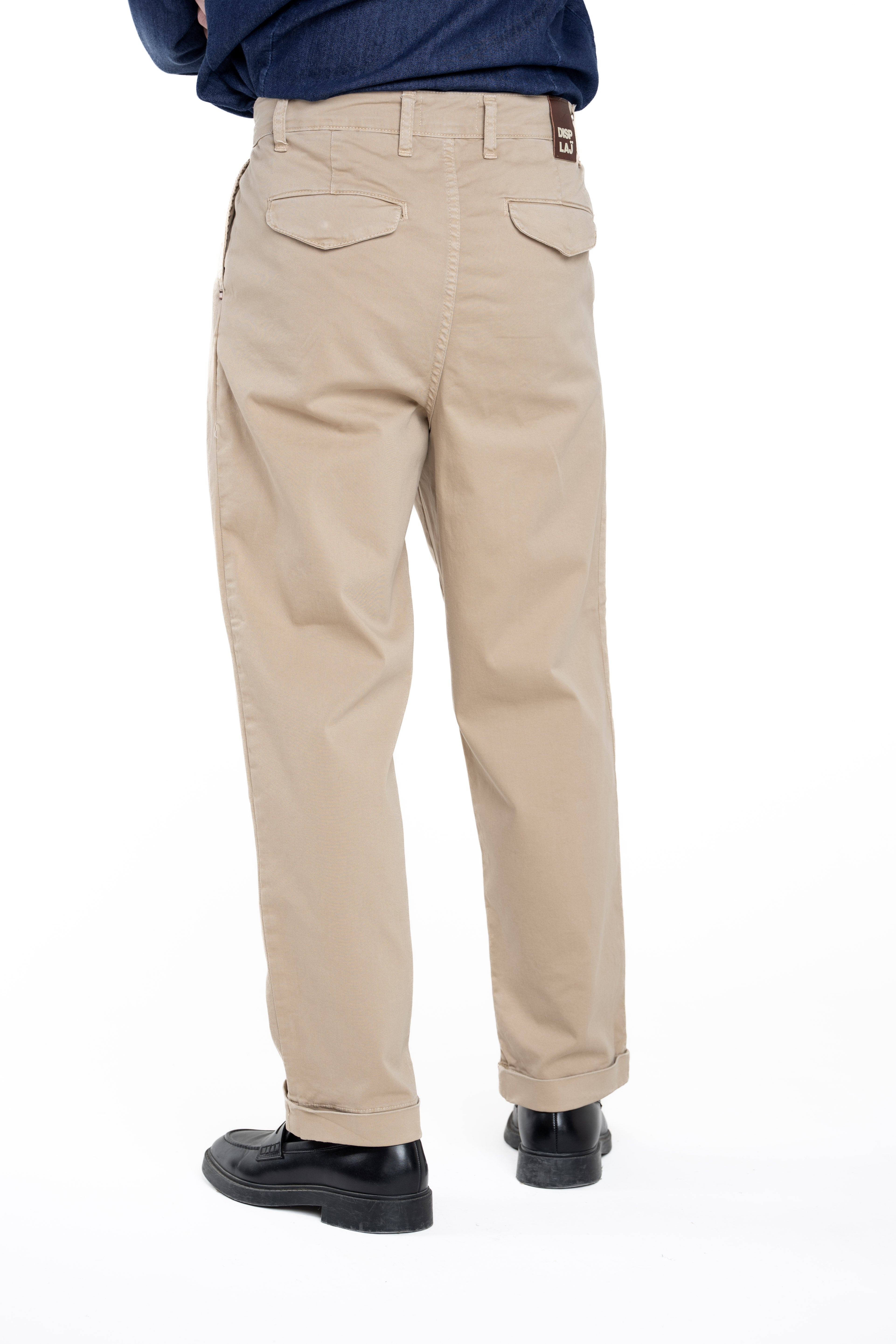Classic loose trousers Dance Bull beige FW24/25
