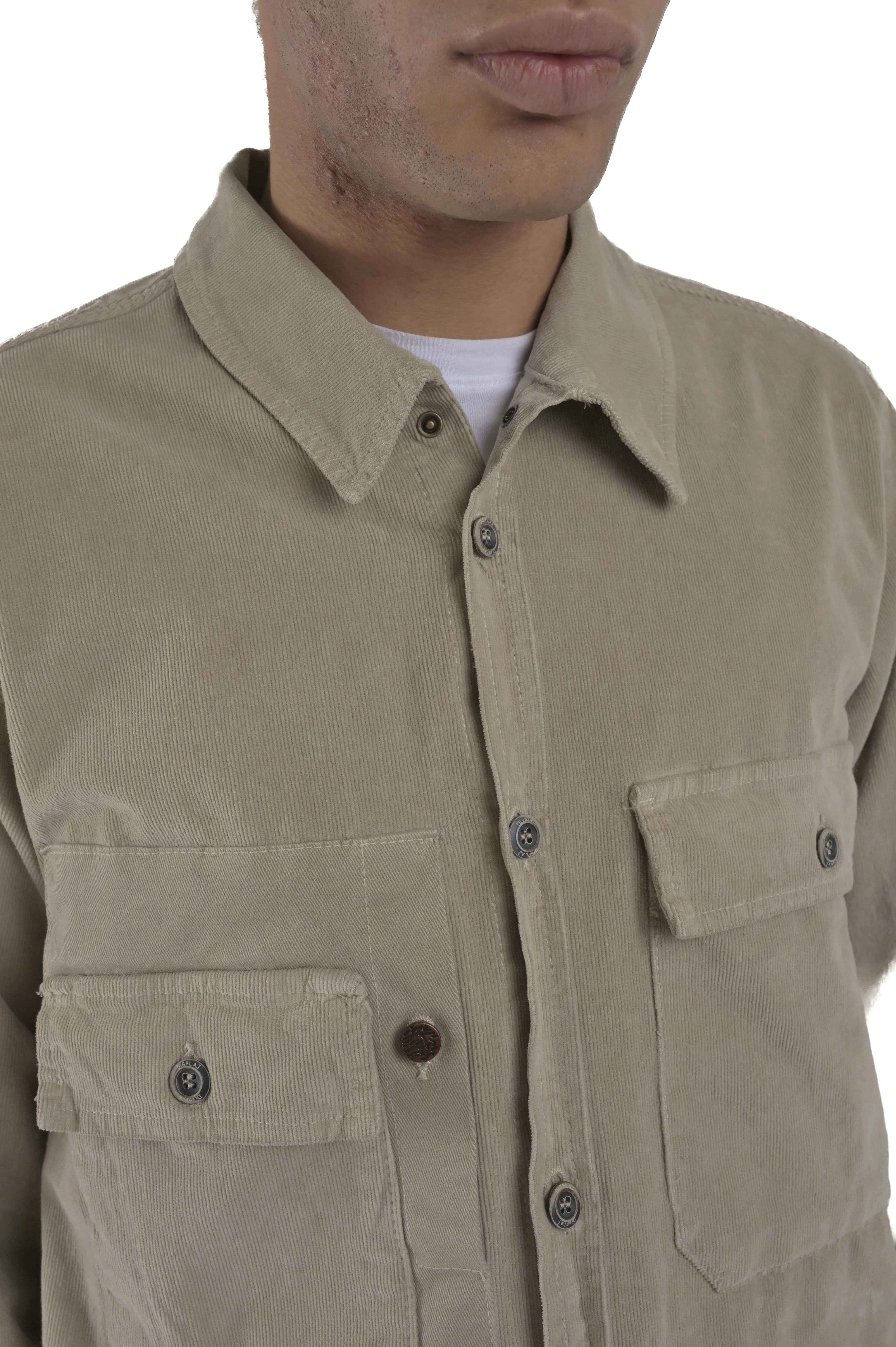 Beige Dolomiti Velvet Shirt FW24/25