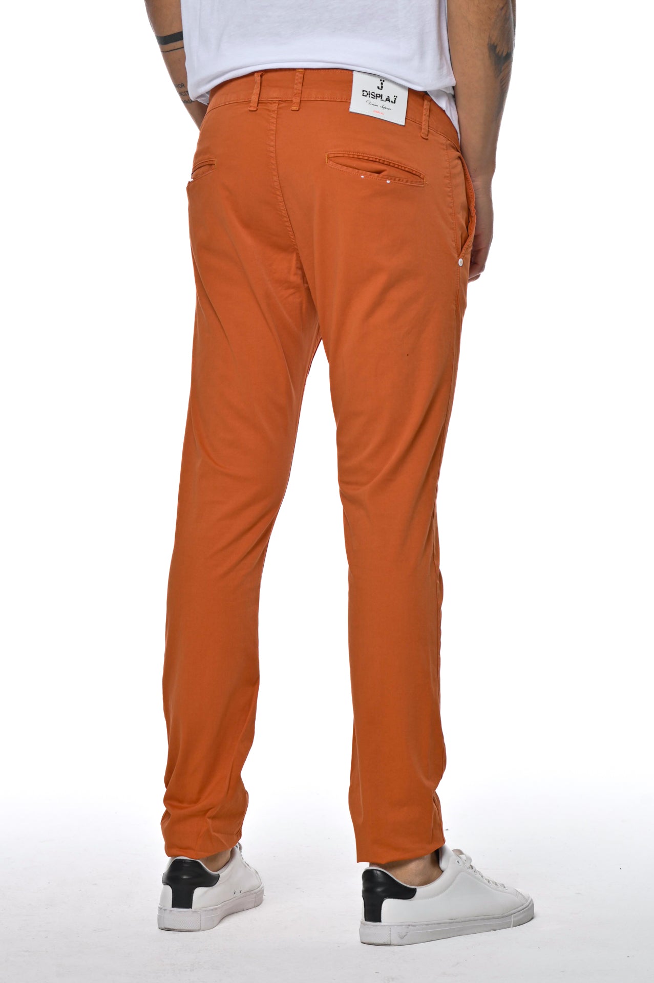 Pantaloni slim Kinos Arancio SS24