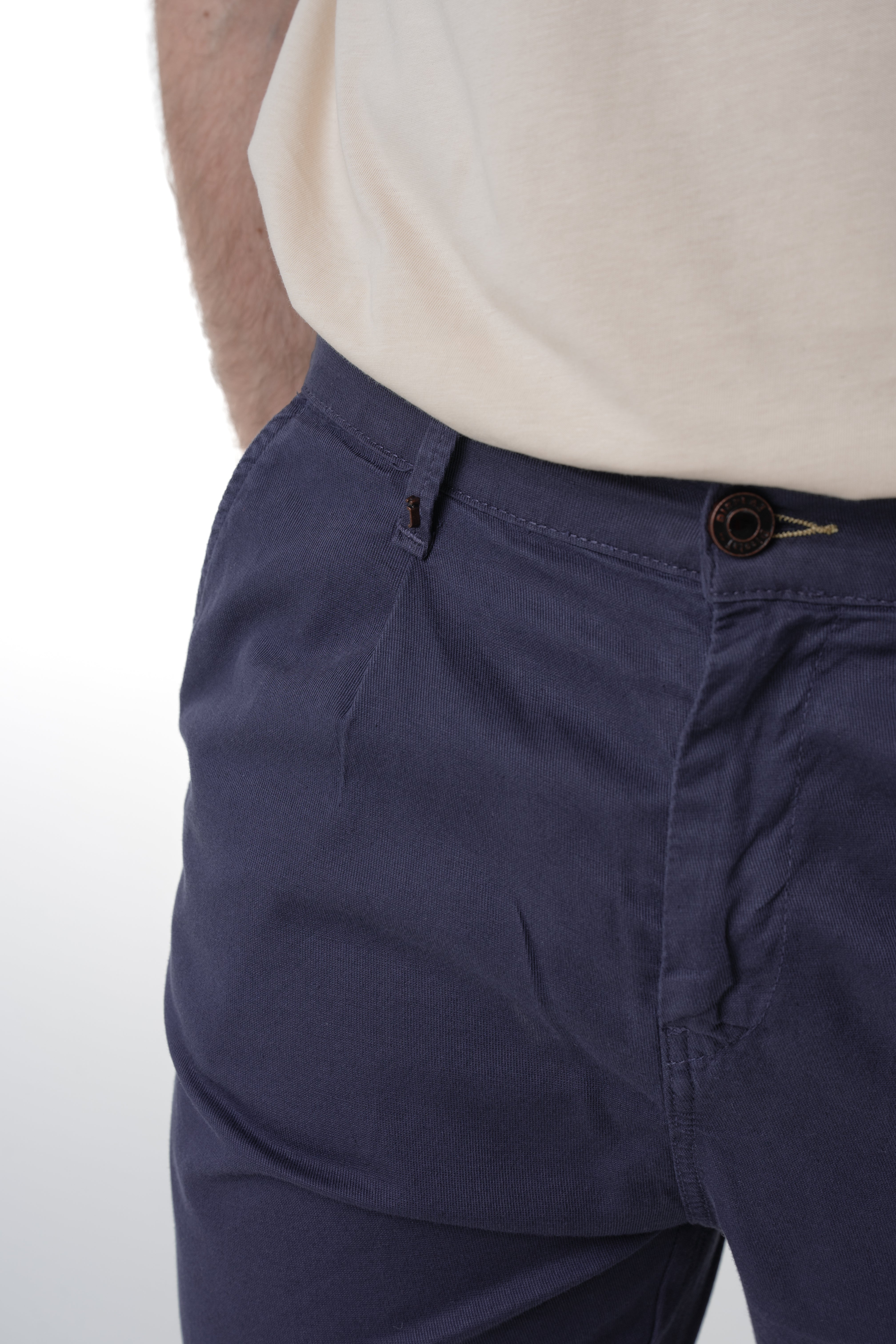 New Private Canarie Cream Tapered Linen Trousers SS25