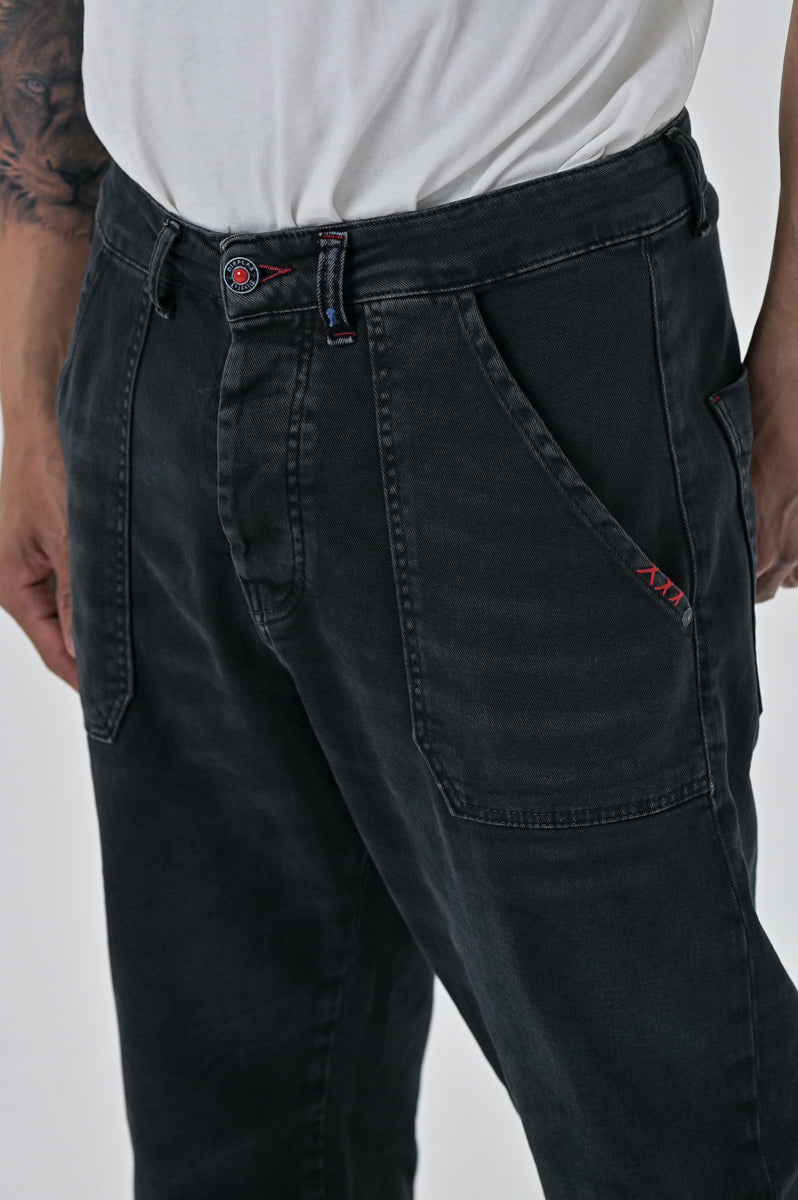 Pantaloni loose People Bull FW23/24