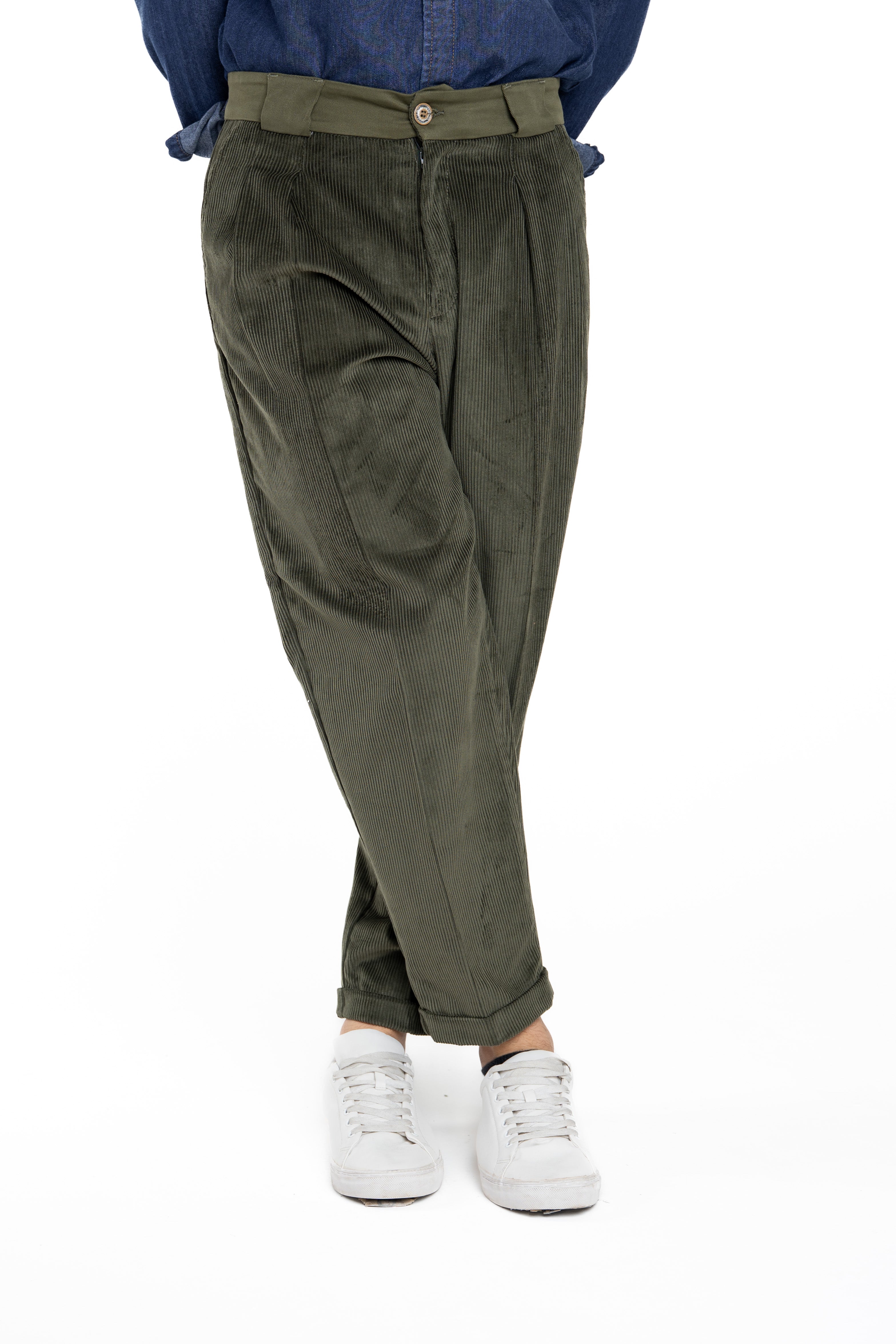 Classic loose trousers Dance Bull beige FW24/25