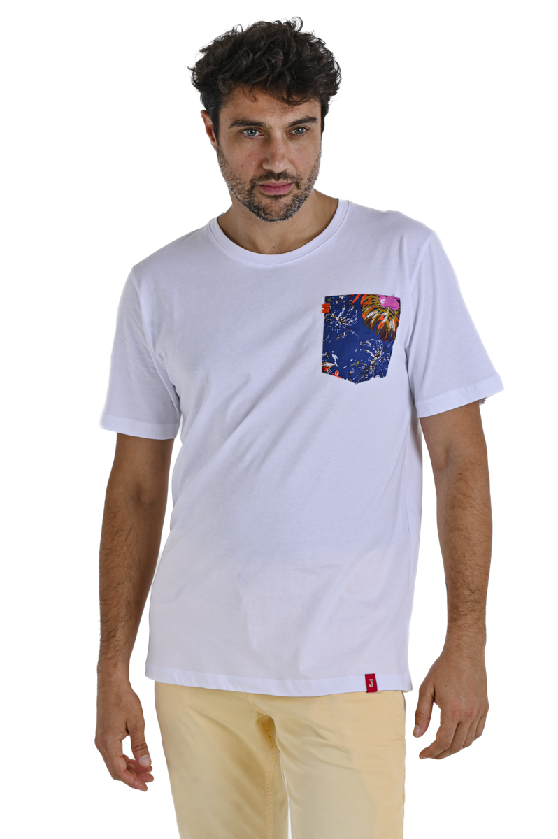 Regular T-Shirt DPE 2410 White SS24