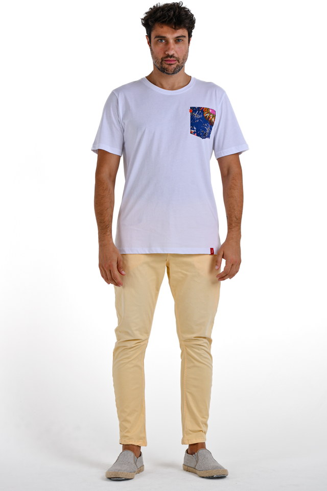 T-Shirt regular DPE 2410 Bianco SS24