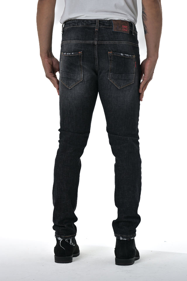 Jeans regular Guzman BLK 5324 FW22/23
