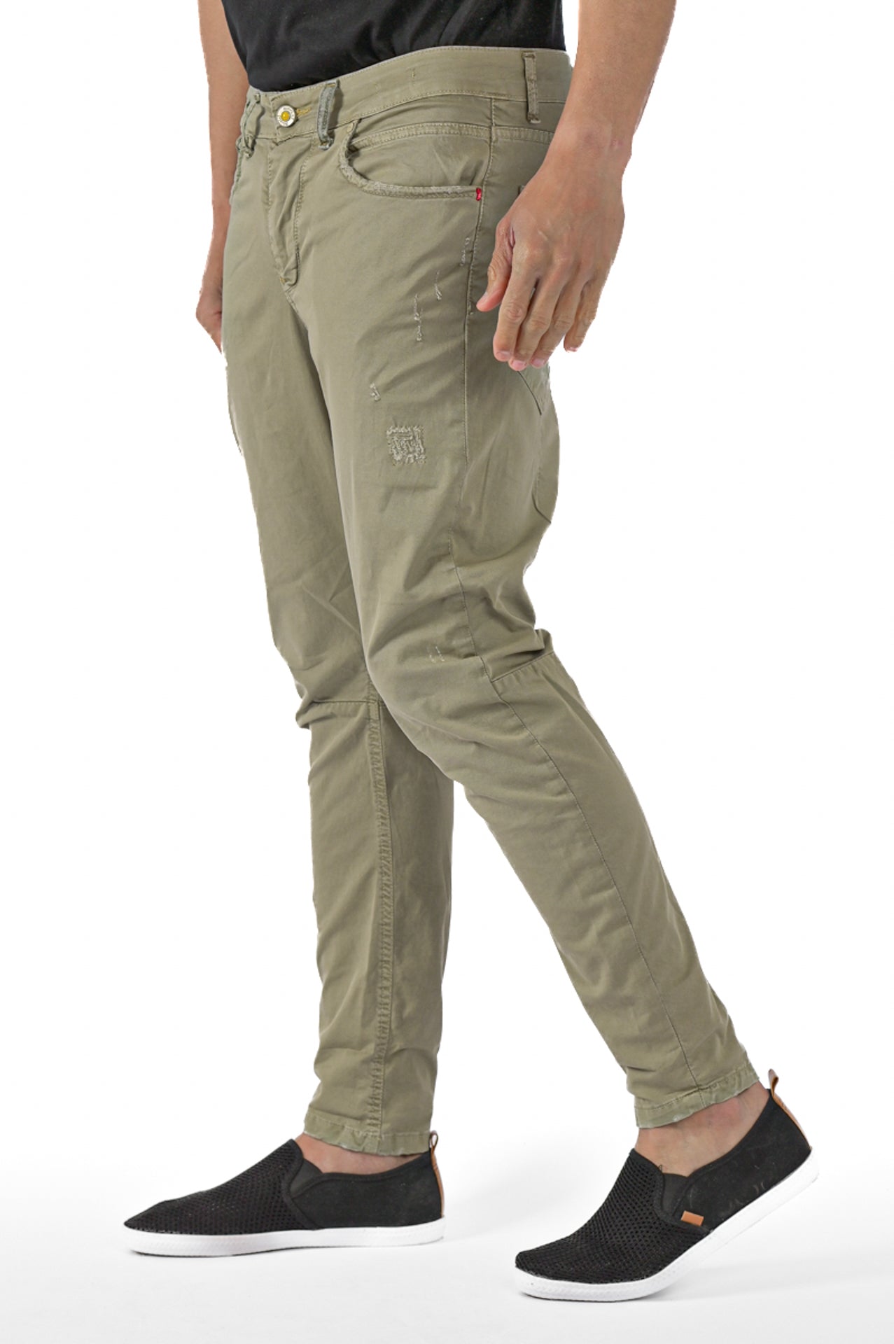 Pantaloni in cotone tapered Kron AM3 SS23