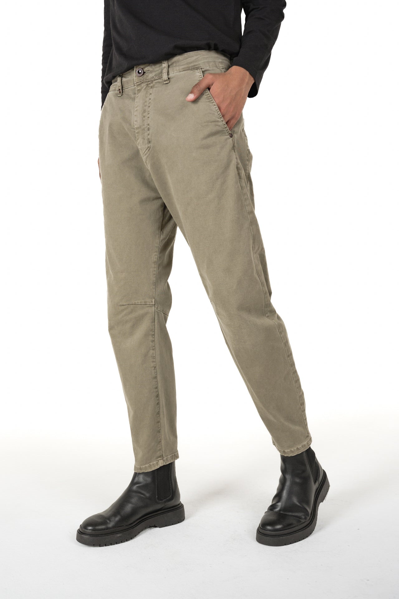 Pantaloni Loose Bronson Beige