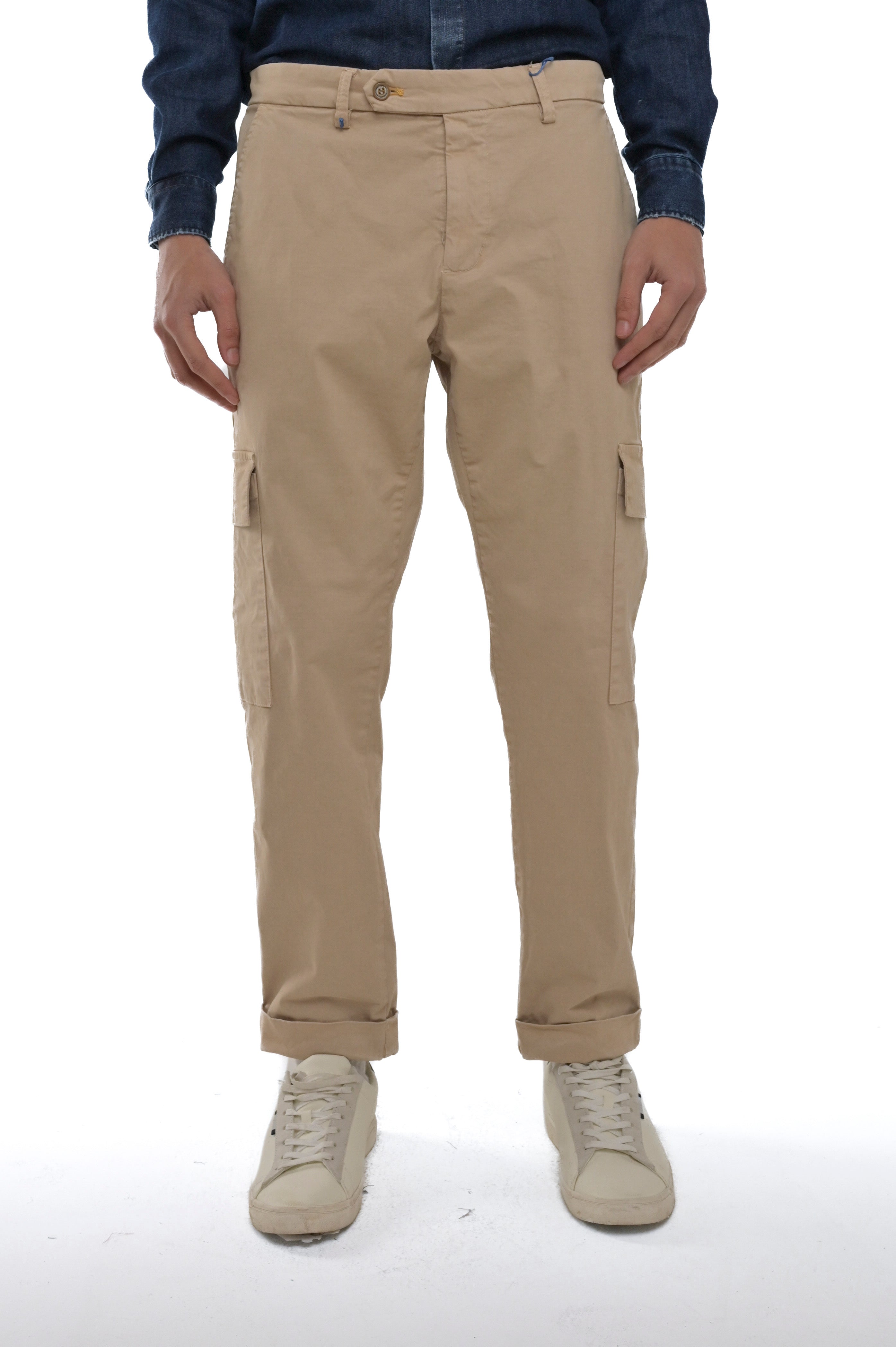 Pantaloni classici regular Ace Raso beige FW24/25