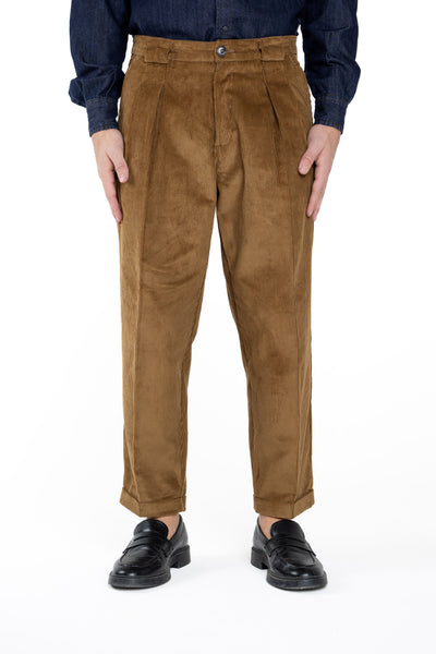 Classic loose trousers Dance Bull beige FW24/25