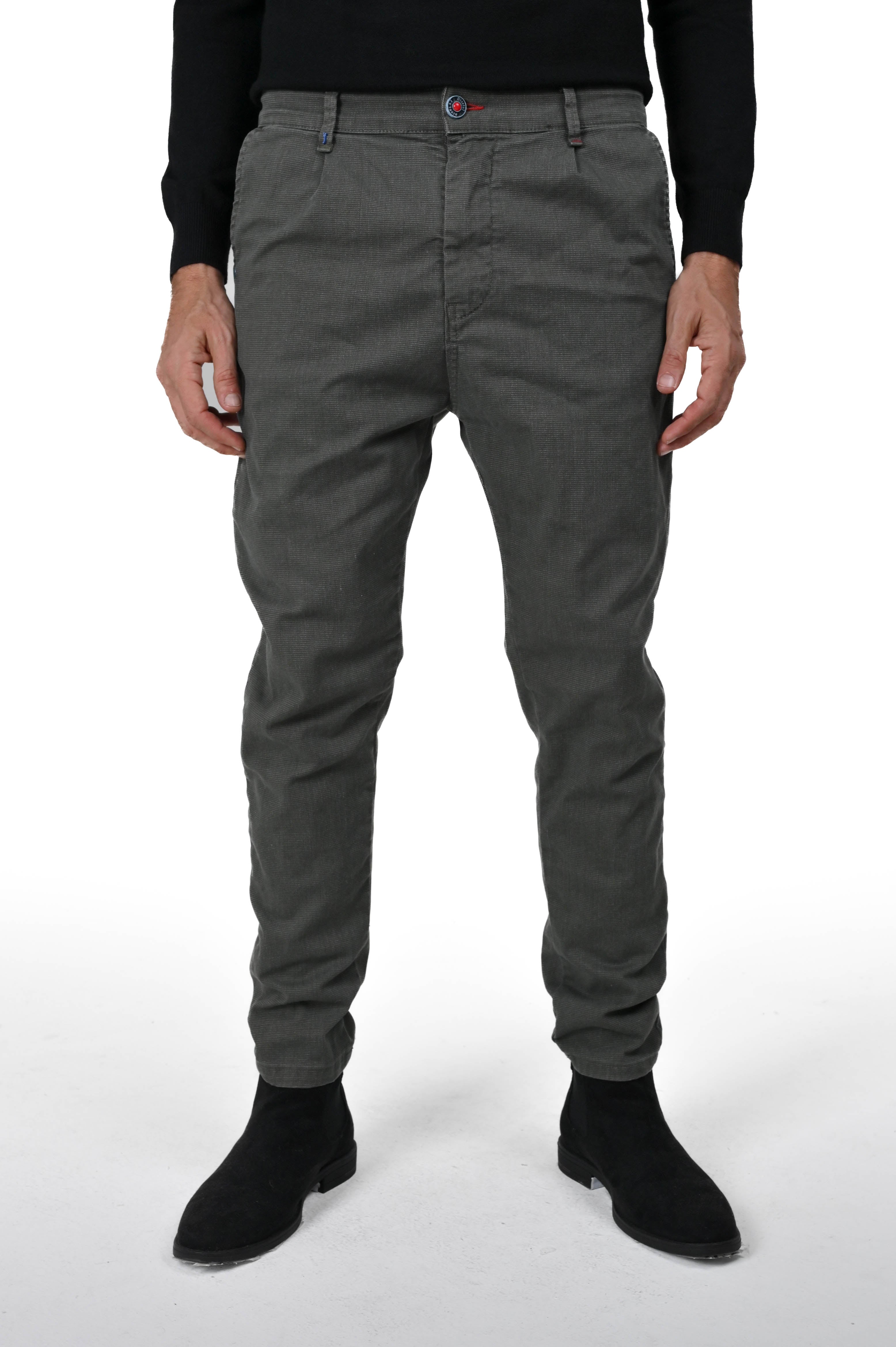 Pantaloni tapered New Private River FW23/24