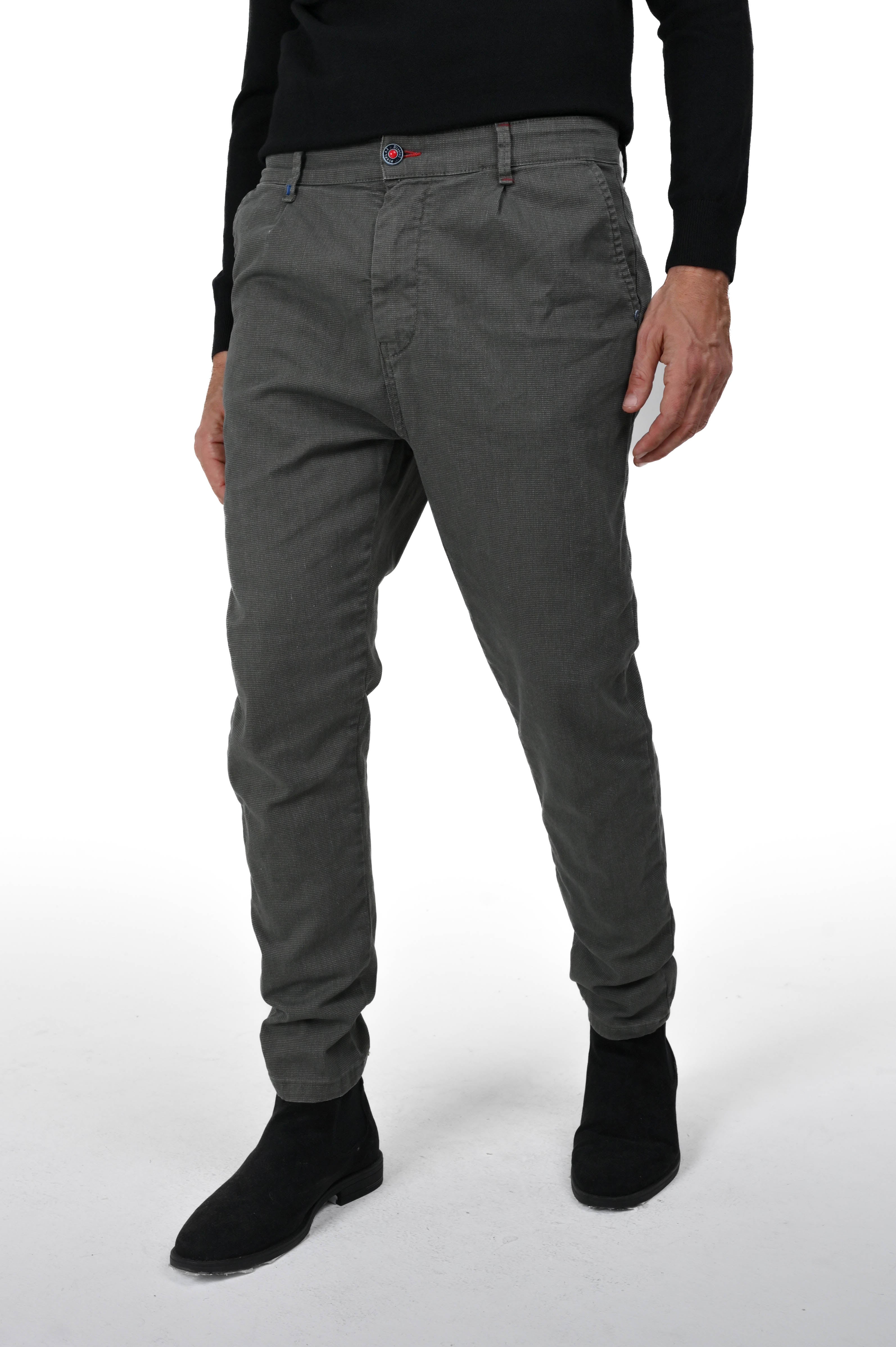 Pantaloni tapered New Private River FW23/24