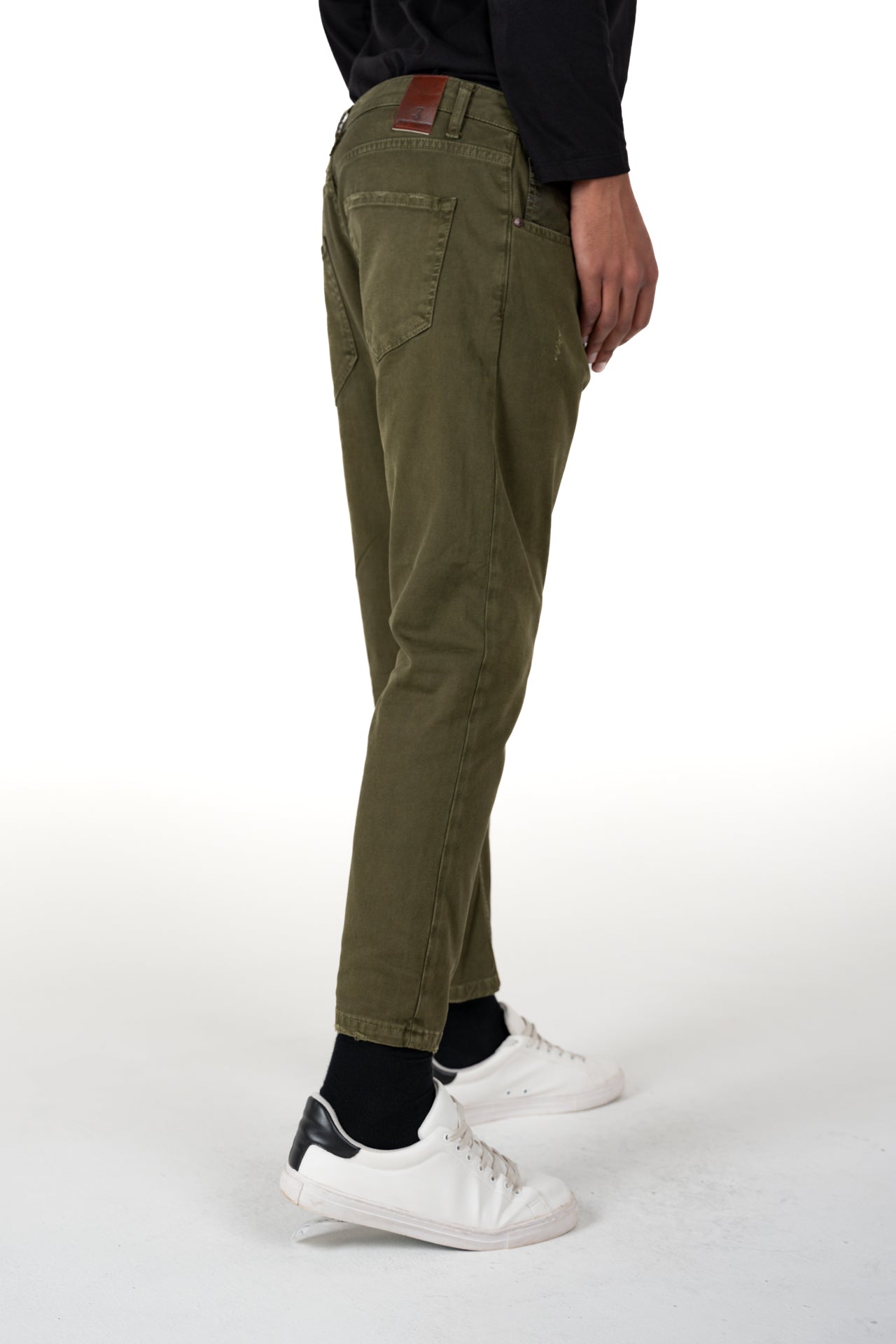 Pantaloni Slim Life Bull Verde