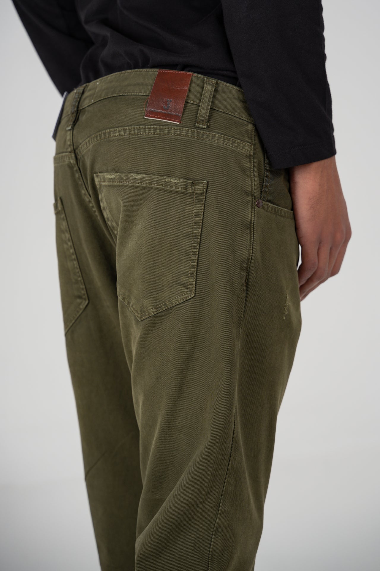 Pantaloni Slim Life Bull Verde