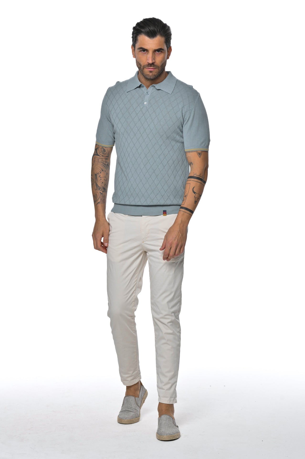 Pantaloni in cotone slim Sonic Raso SS23