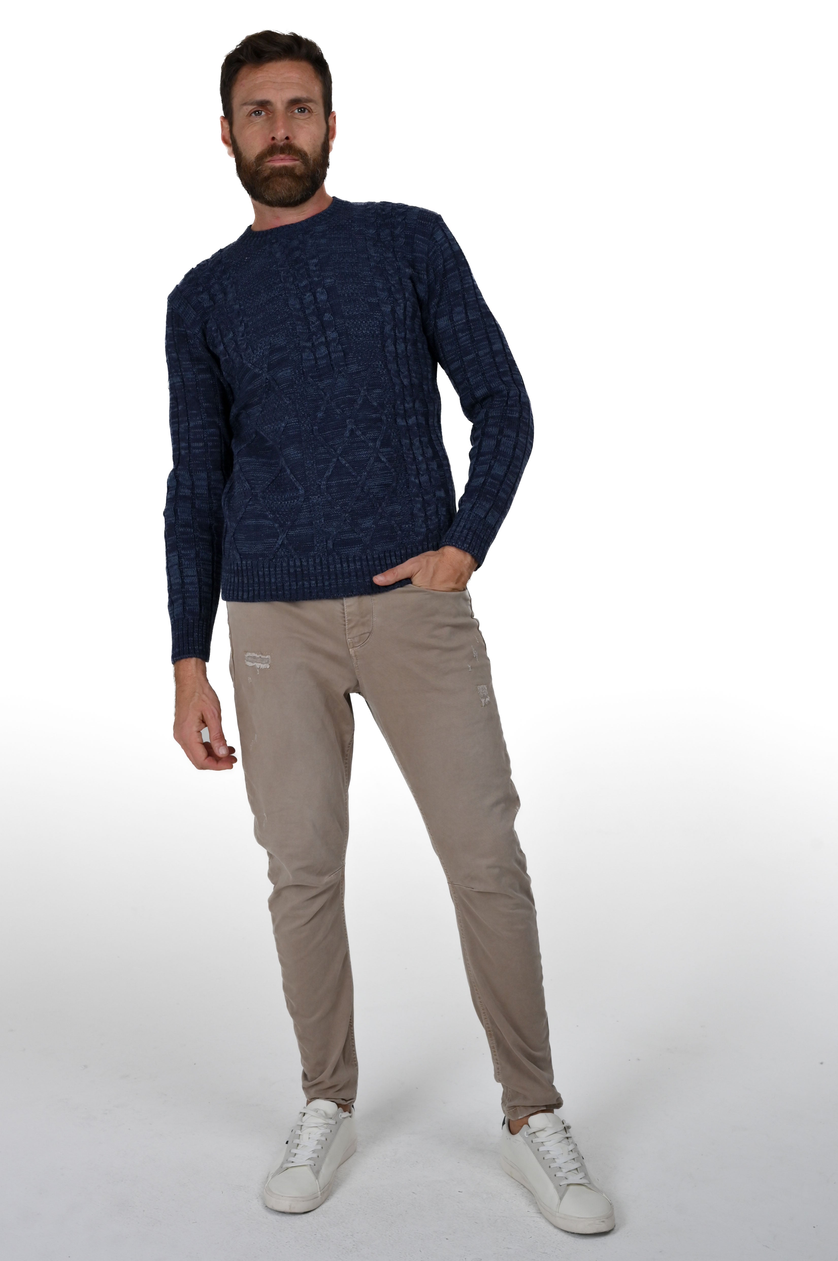 Maglione uomo DM 2419 in vari colori - Displaj