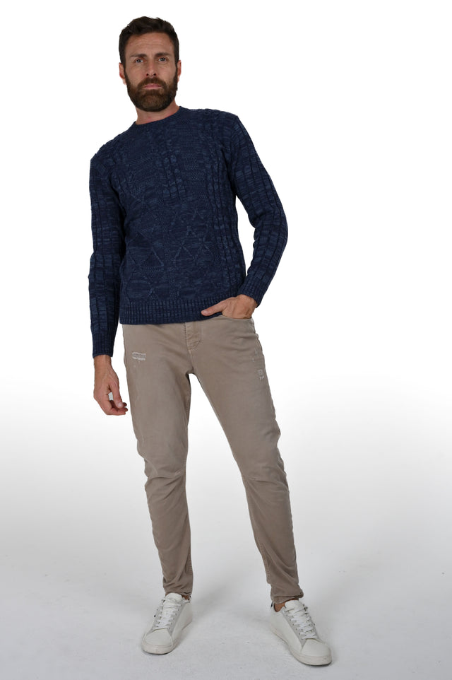 DM 2419 men's sweater in various colors - Displaj